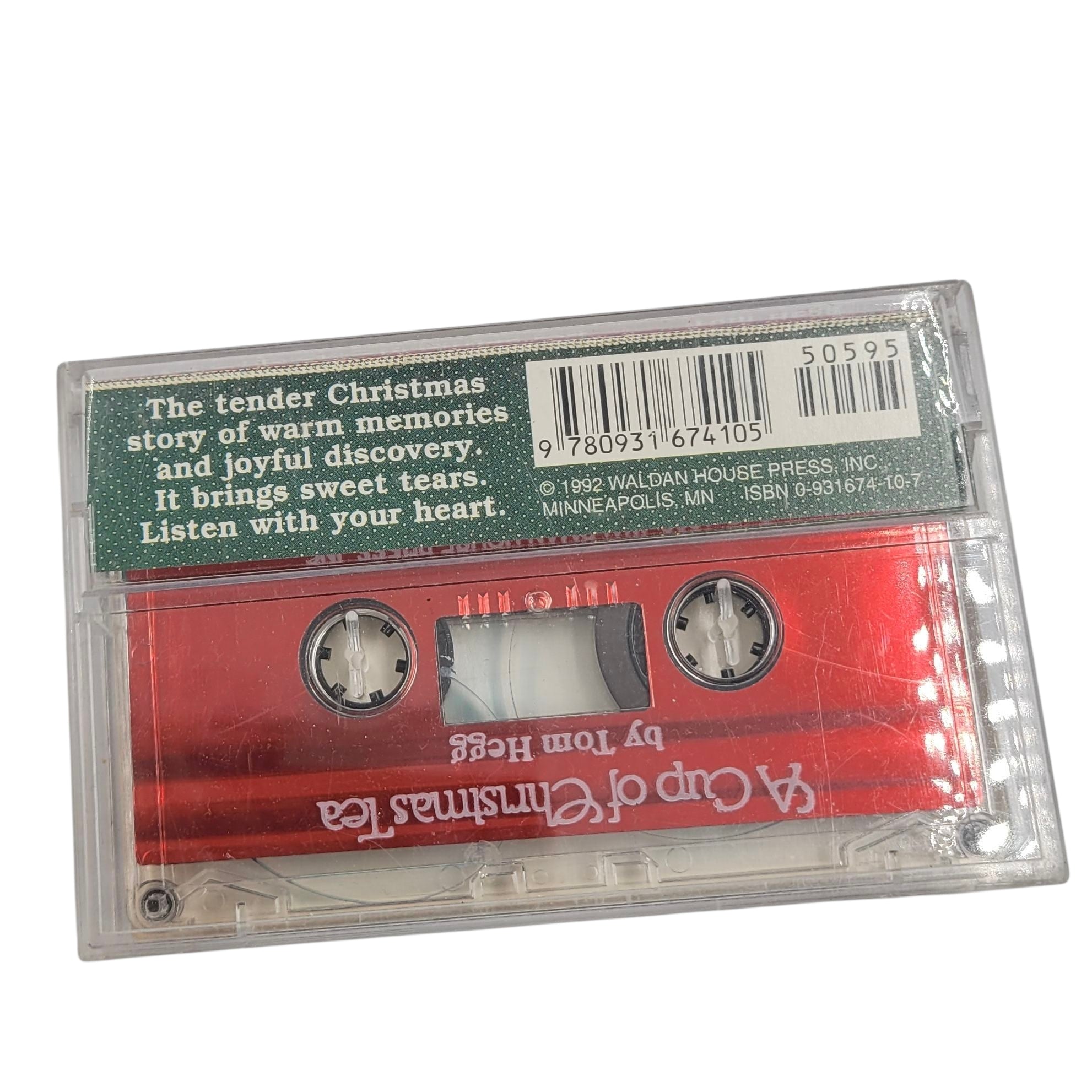 A Cup of Christmas Tea – 1992 Cassette by Tom Hegg | Tested, Works | Holiday Audio