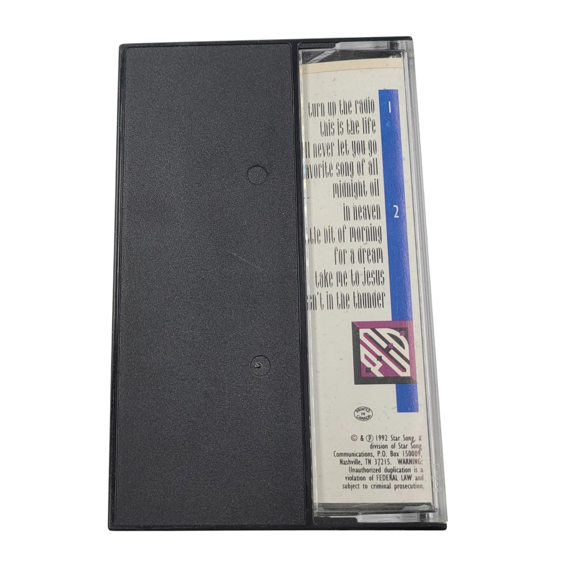 Vintage Christian Cassette – Phillips Craig & Dean – Tested Audio Tape – 90s Worship Music