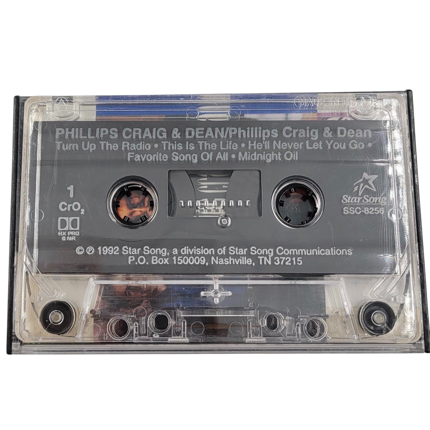 Vintage Christian Cassette – Phillips Craig & Dean – Tested Audio Tape – 90s Worship Music