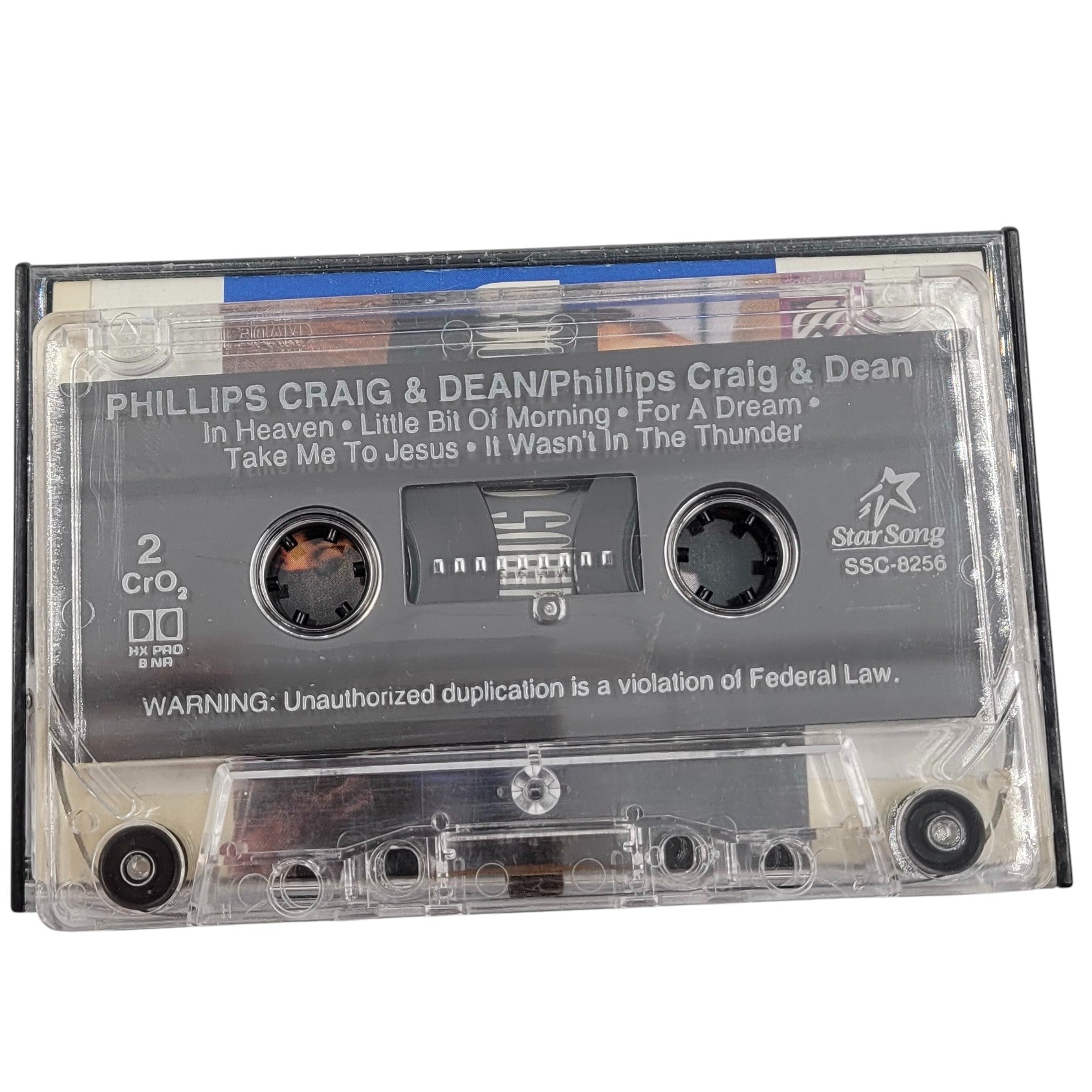Vintage Christian Cassette – Phillips Craig & Dean – Tested Audio Tape – 90s Worship Music
