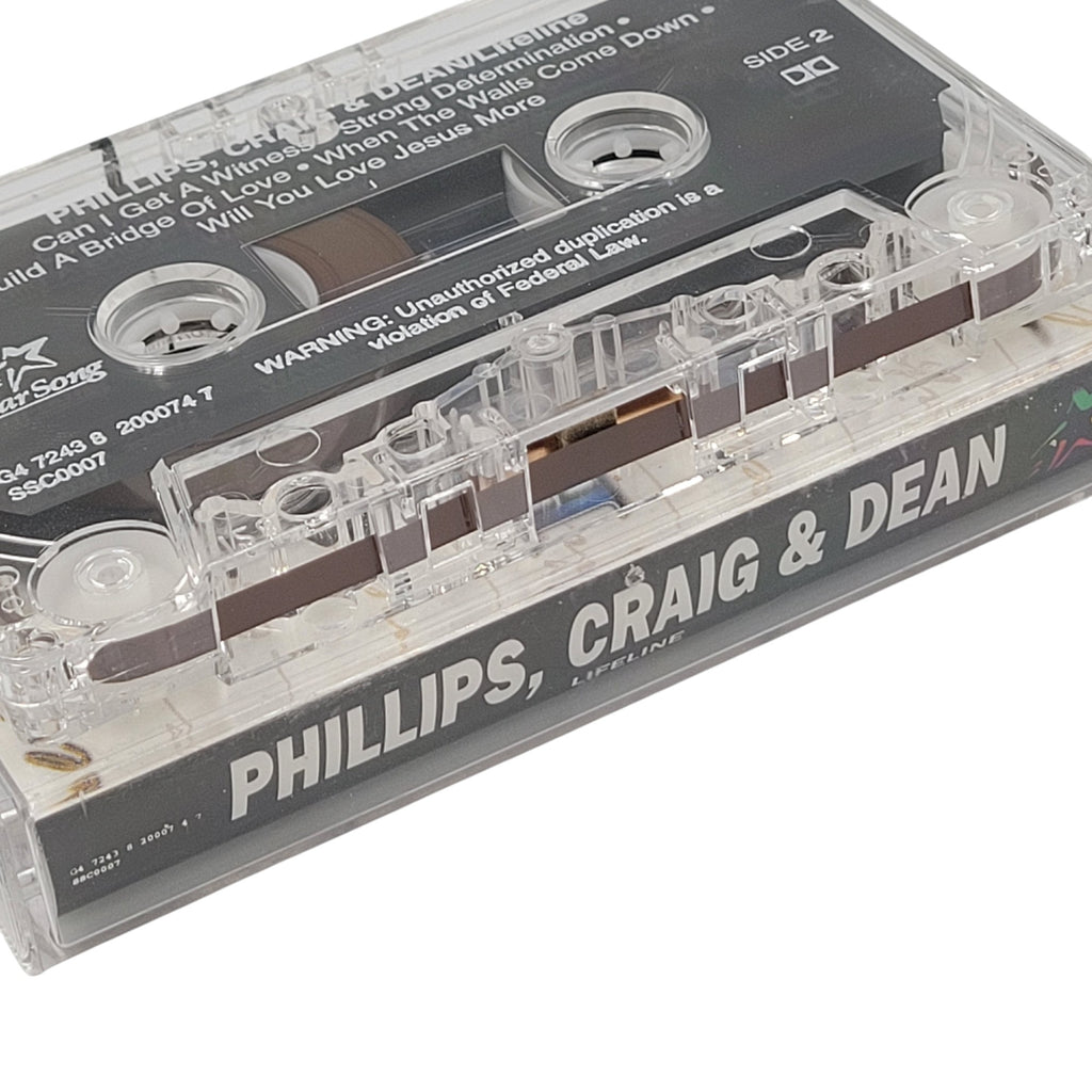 Phillips, Craig & Dean – Lifeline (Vintage Christian Worship Cassette, Tested)