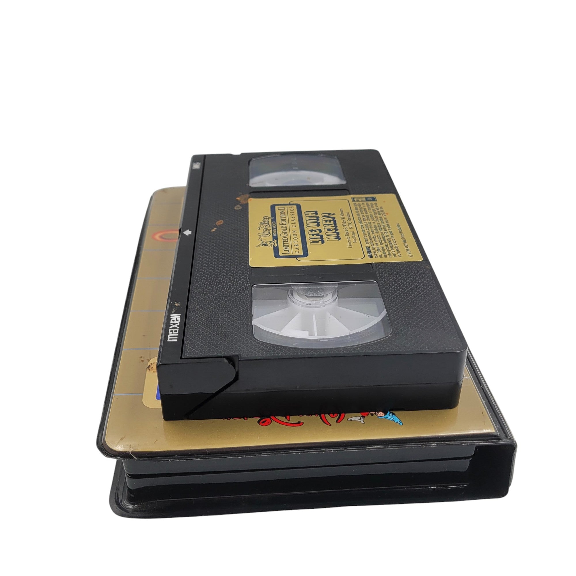 Life with Mickey! – Walt Disney Limited Gold Edition II VHS (Tested, Works)