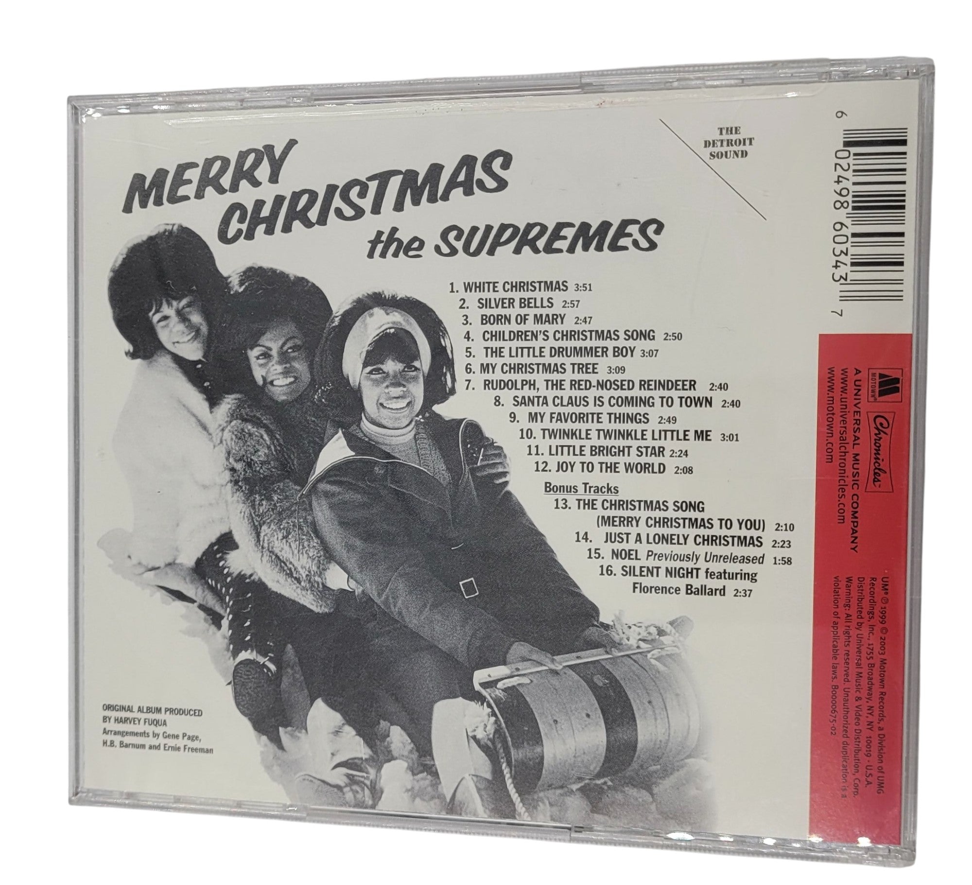 The Supremes – 20th Century Masters Christmas Collection CD (Tested, Works)