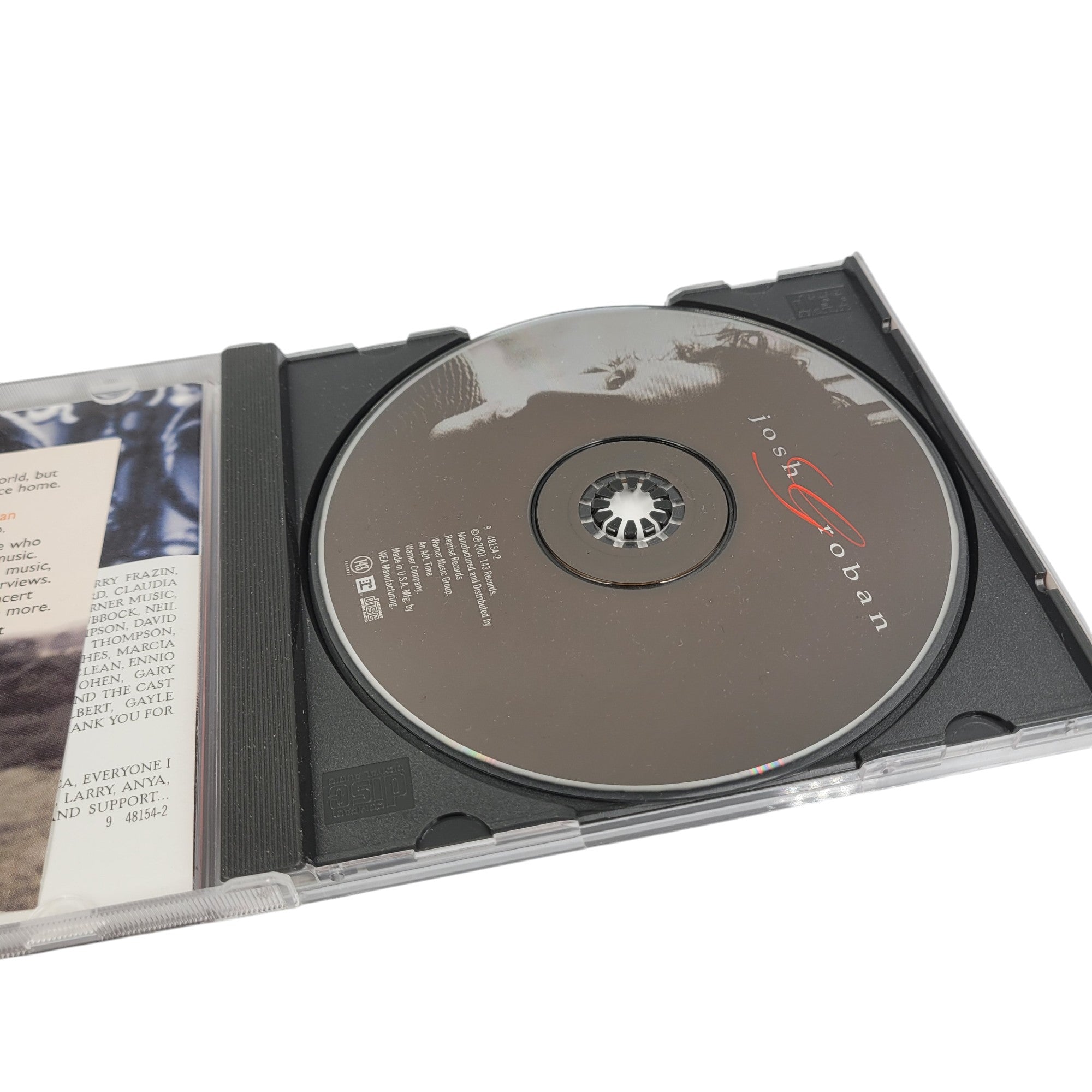Josh Groban – Self-Titled Debut CD (2001) | Tested & Working | VG Condition