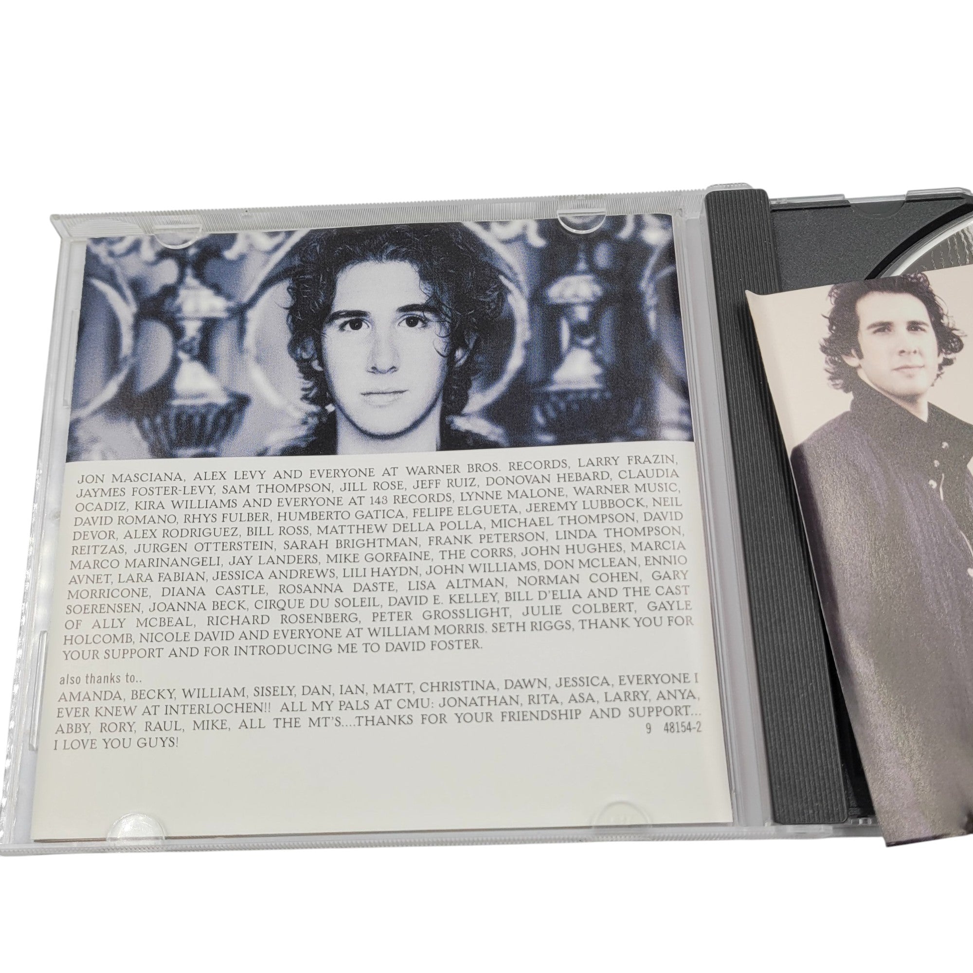 Josh Groban – Self-Titled Debut CD (2001) | Tested & Working | VG Condition