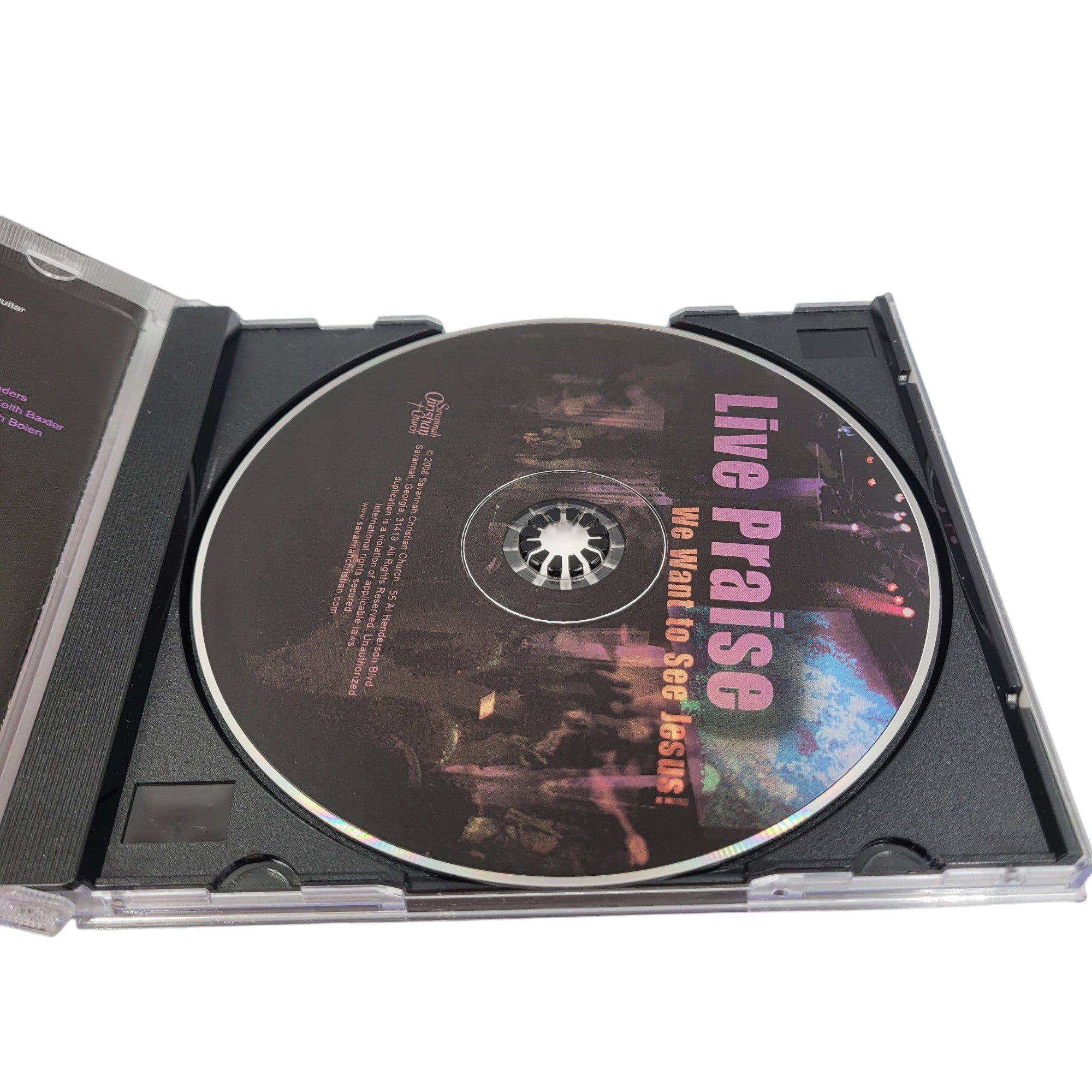 Live Praise: We Want to See Jesus! – Vintage Christian Worship CD (2004, Tested, Rare Praise & Worship Music)
