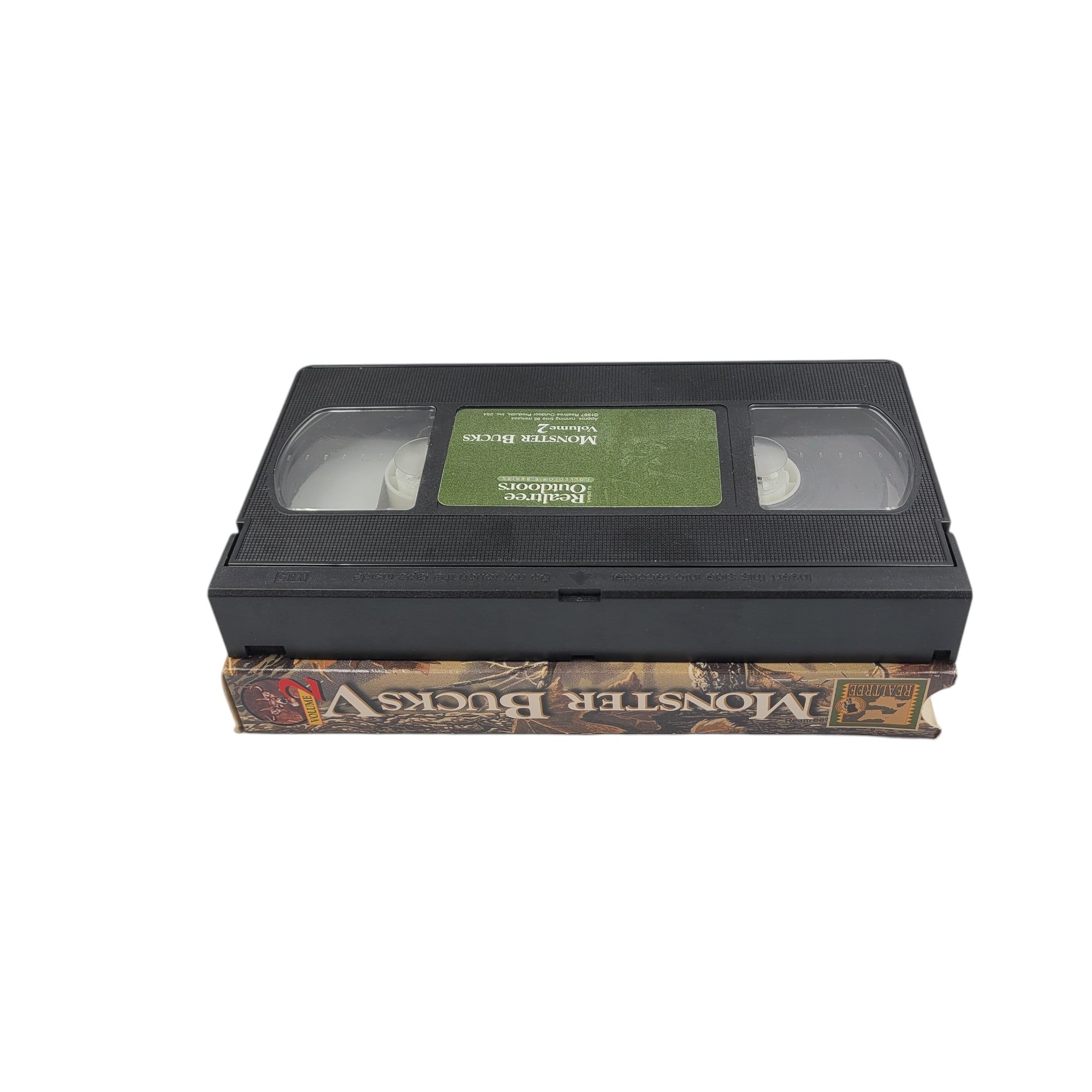 Monster Bucks V Volume 2 VHS – Realtree Outdoors Whitetail Deer Hunting – Tested