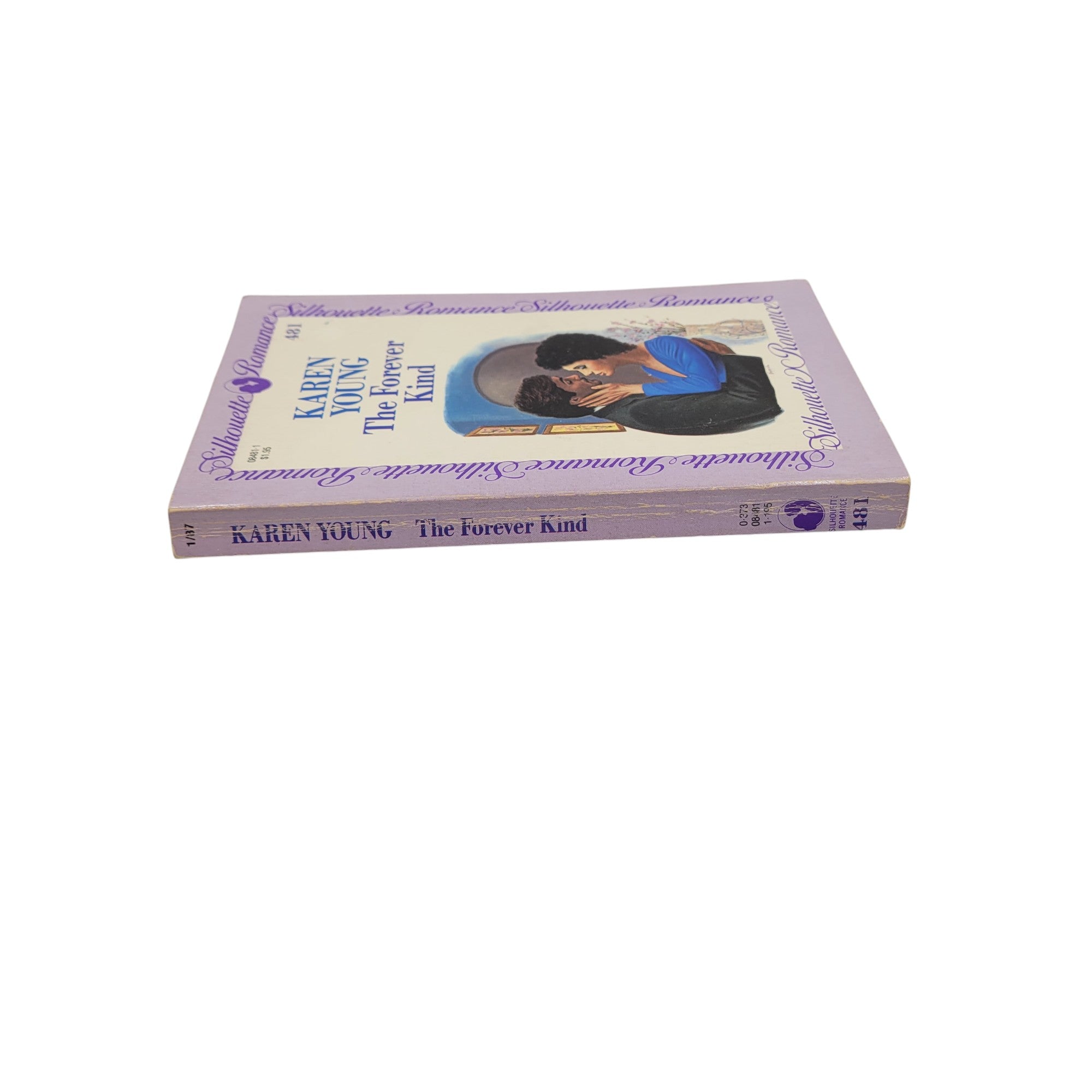 The Forever Kind by Karen Young – Vintage Paperback, Silhouette Romance #481 (1987 First Printing)