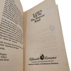 The Forever Kind by Karen Young – Vintage Paperback, Silhouette Romance #481 (1987 First Printing)