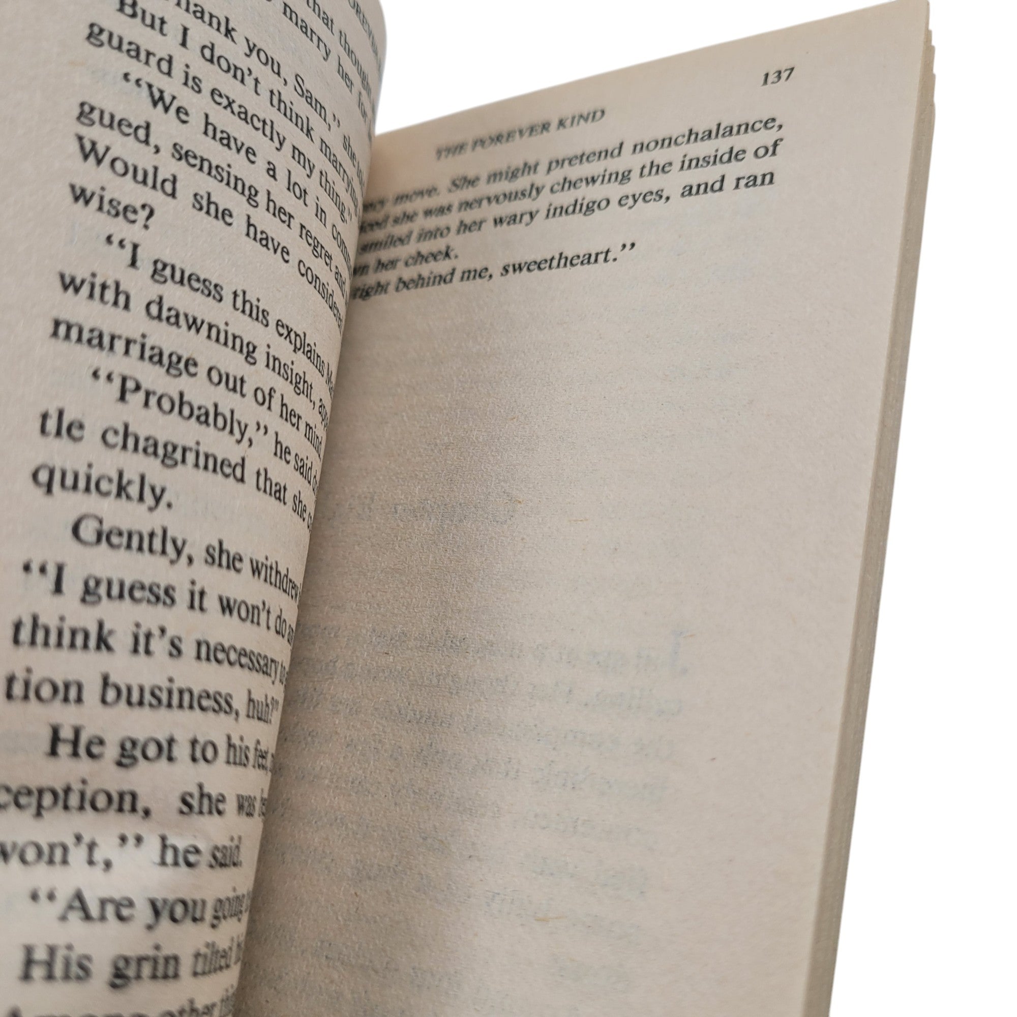 The Forever Kind by Karen Young – Vintage Paperback, Silhouette Romance #481 (1987 First Printing)