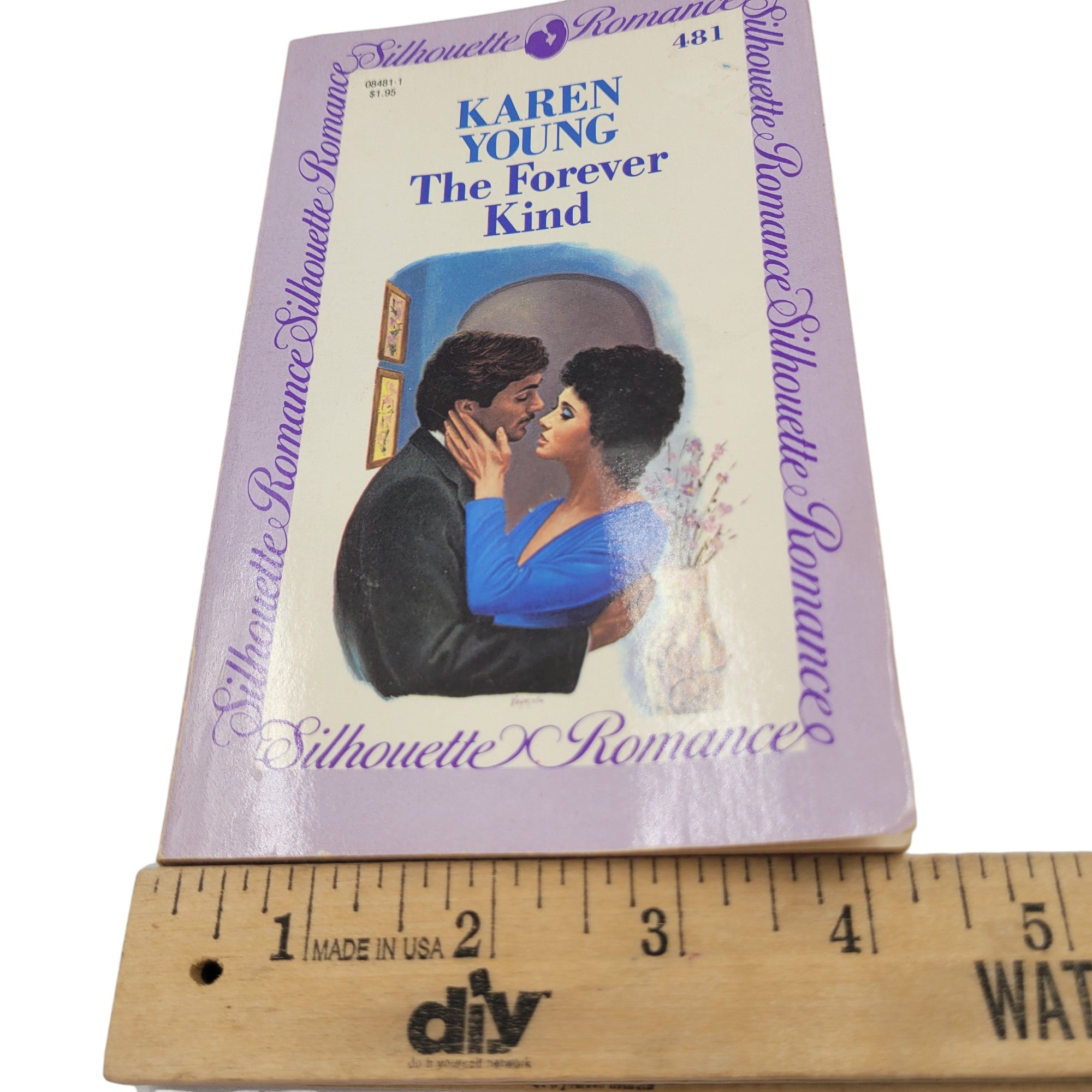 The Forever Kind by Karen Young – Vintage Paperback, Silhouette Romance #481 (1987 First Printing)