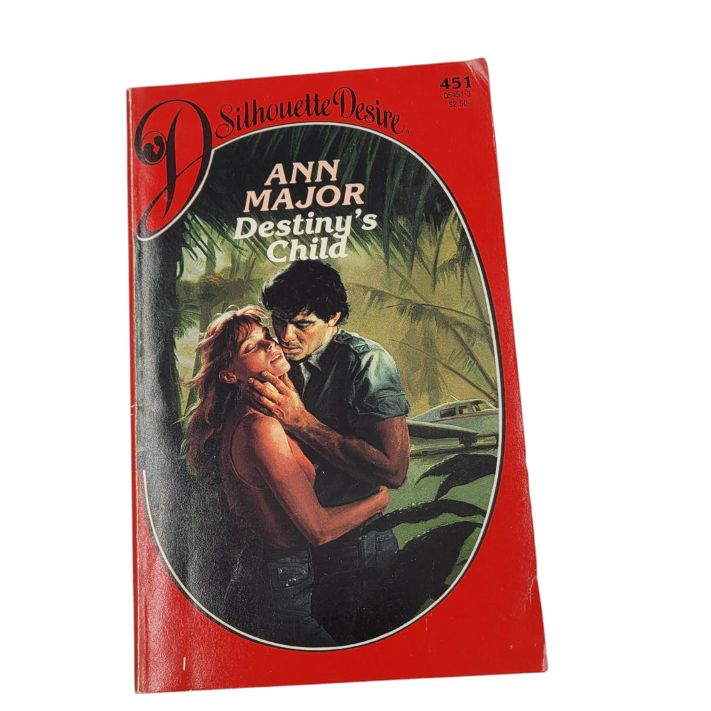Vintage 1988 Silhouette Desire Romance Paperback – Destiny's Child by Ann Major