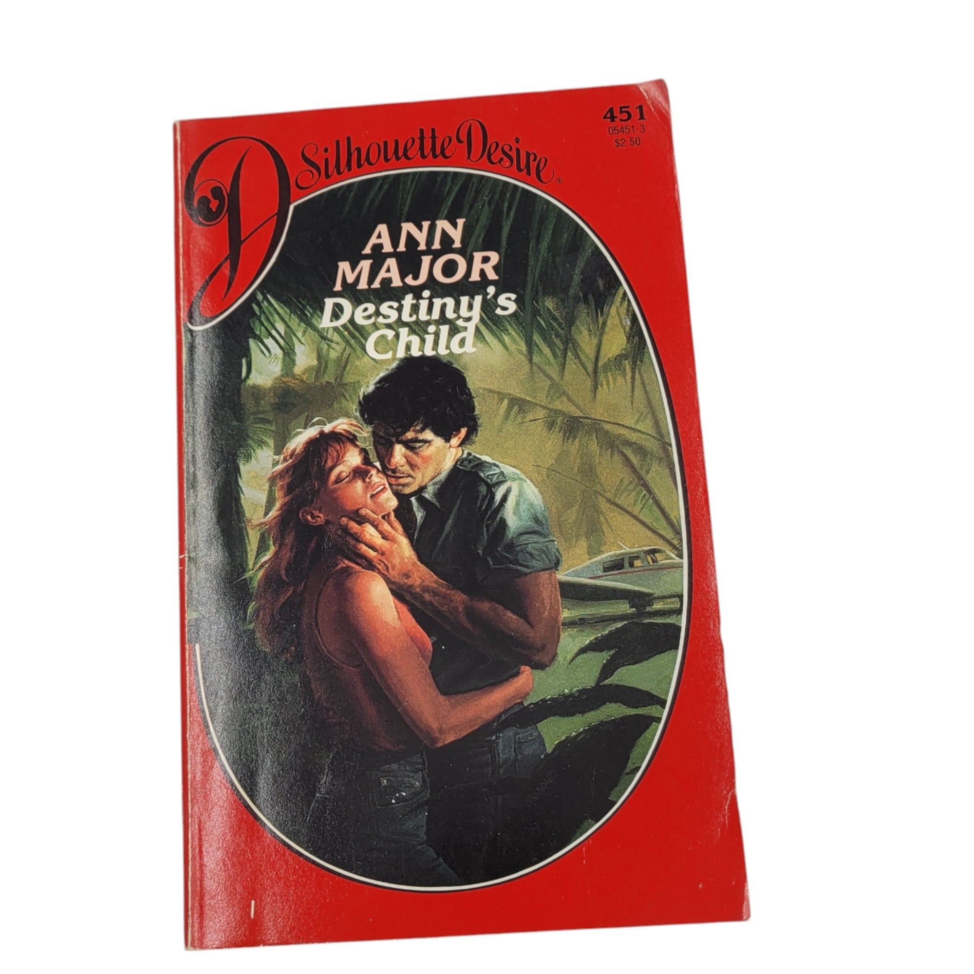 Vintage 1988 Silhouette Desire Romance Paperback – Destiny's Child by Ann Major