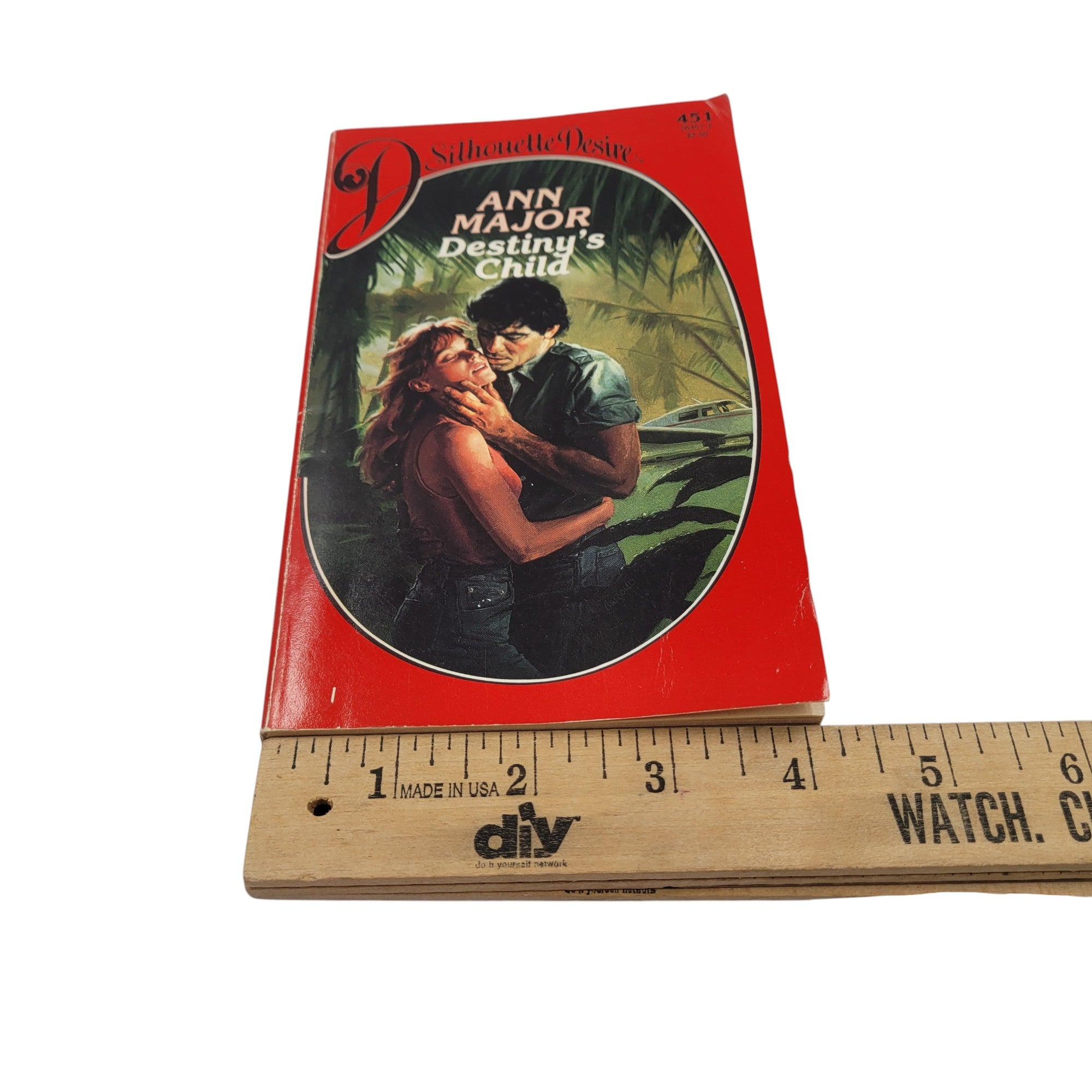 Vintage 1988 Silhouette Desire Romance Paperback – Destiny's Child by Ann Major