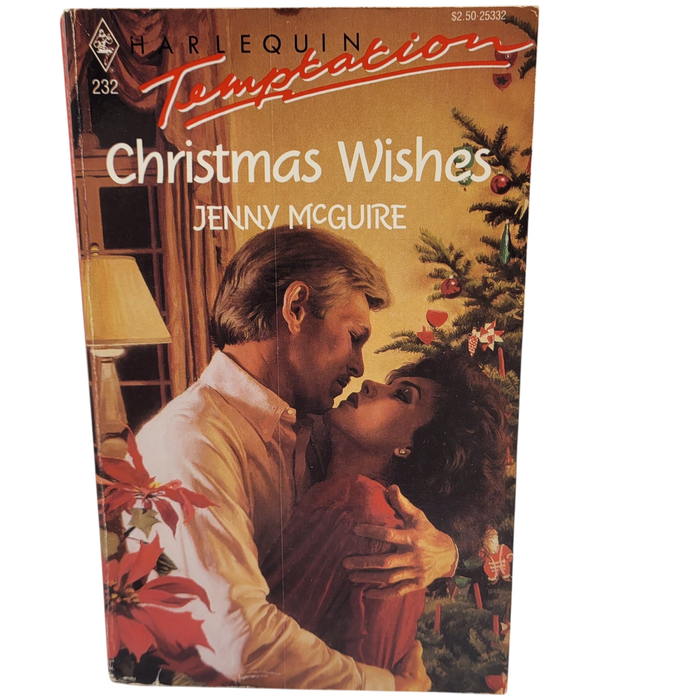 Christmas Wishes by Jenny McGuire – Harlequin Temptation #232 – Vintage 1988 Romance