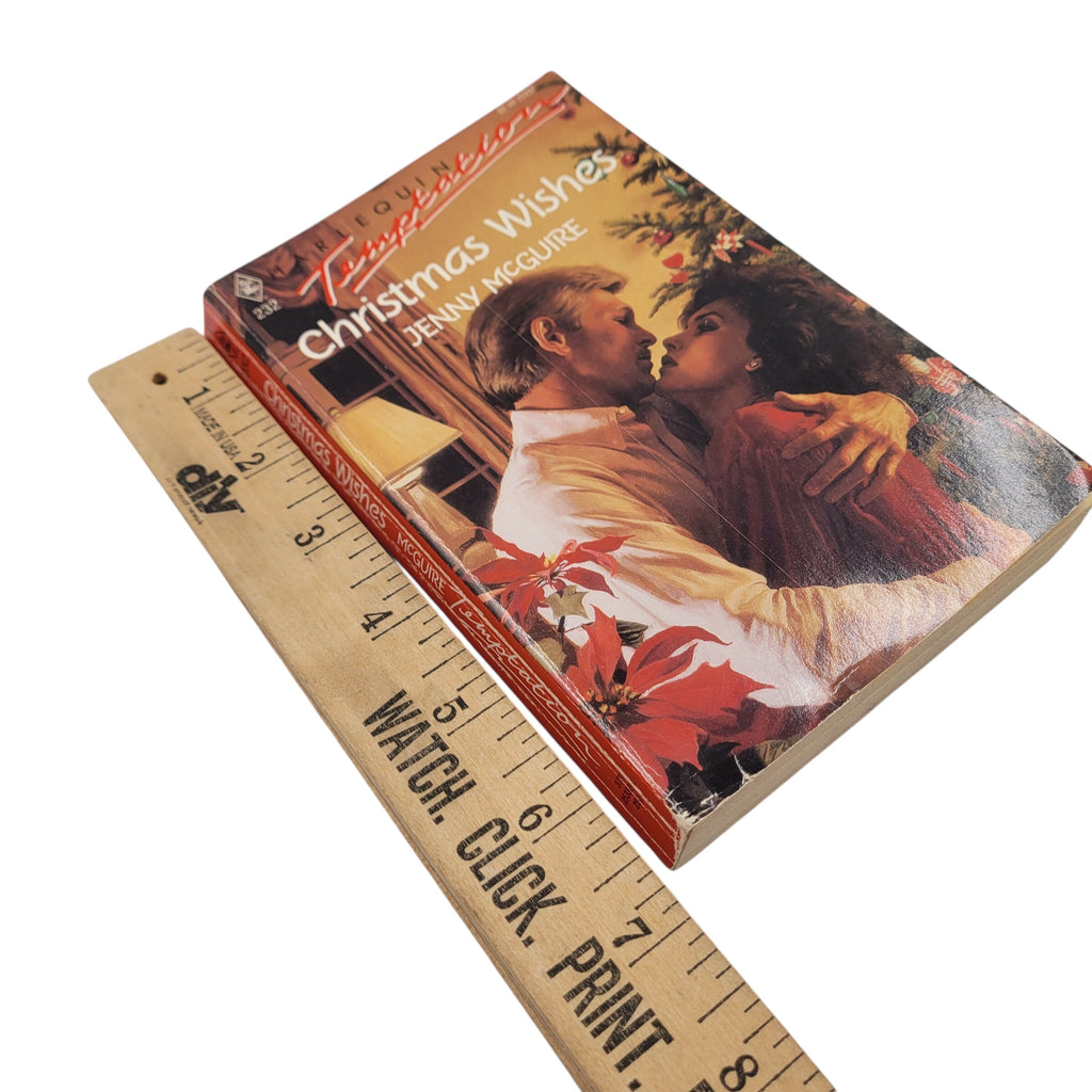 Christmas Wishes by Jenny McGuire – Harlequin Temptation #232 – Vintage 1988 Romance