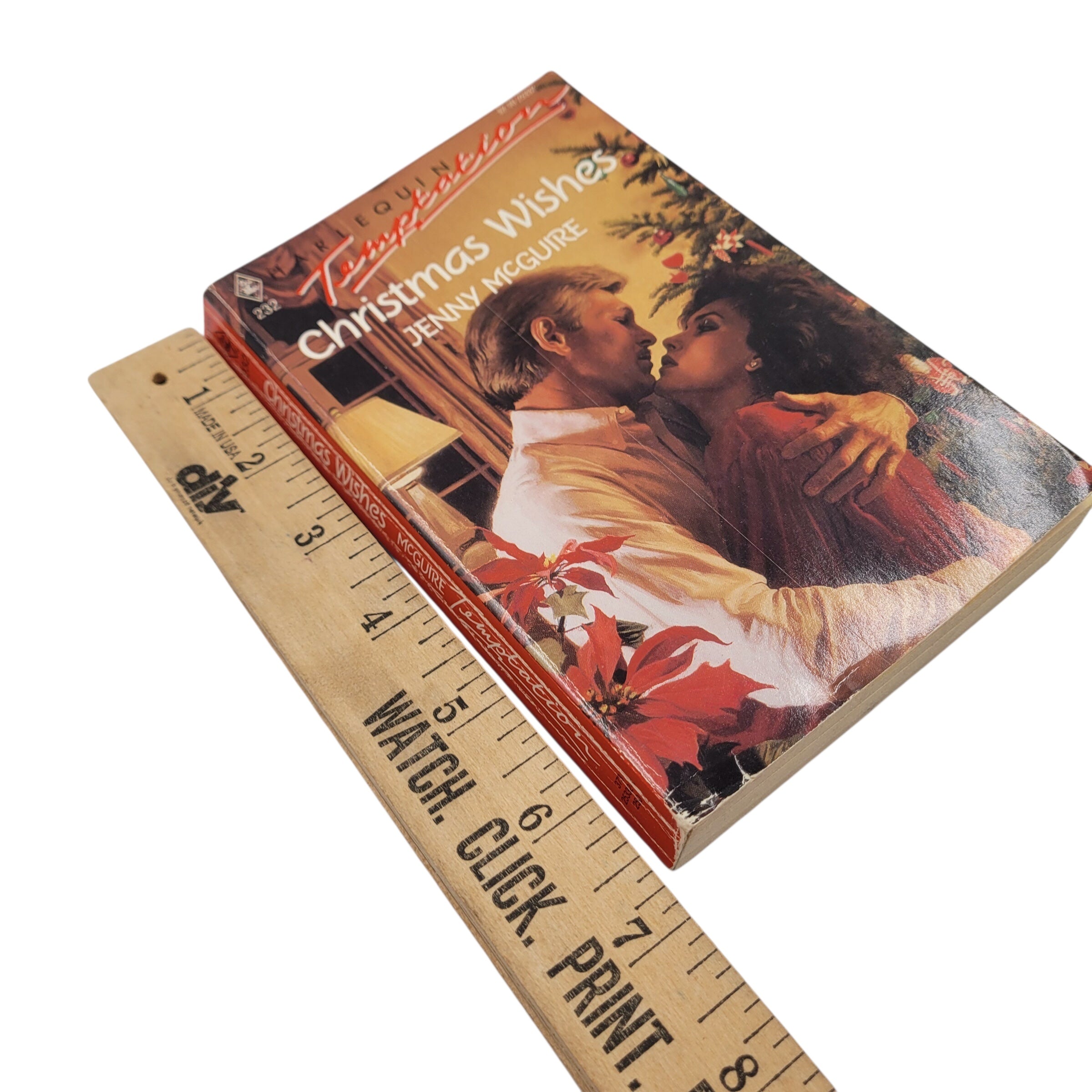 Christmas Wishes by Jenny McGuire – Harlequin Temptation #232 – Vintage 1988 Romance