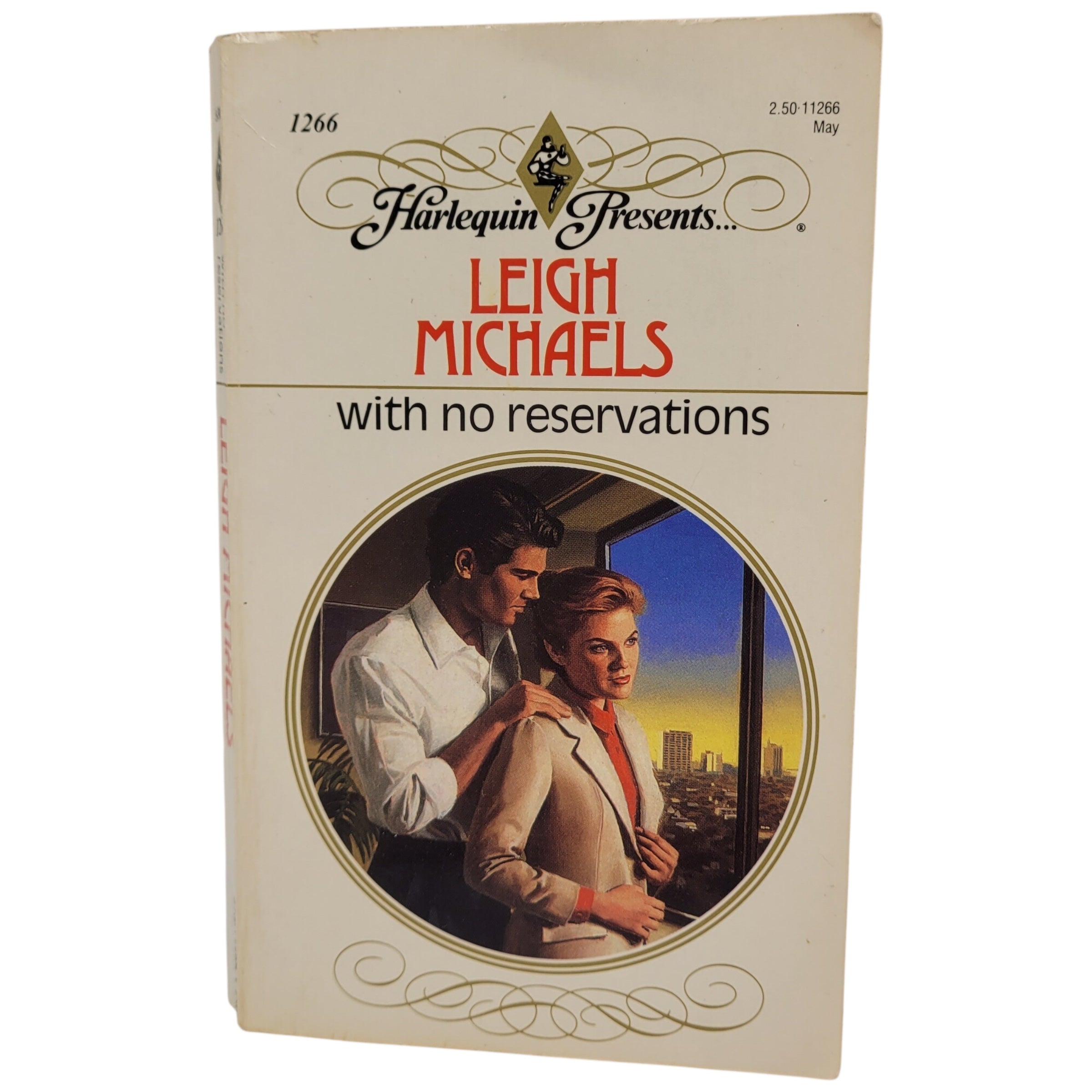 With No Reservations by Leigh Michaels – Harlequin Romance First Edition 1990