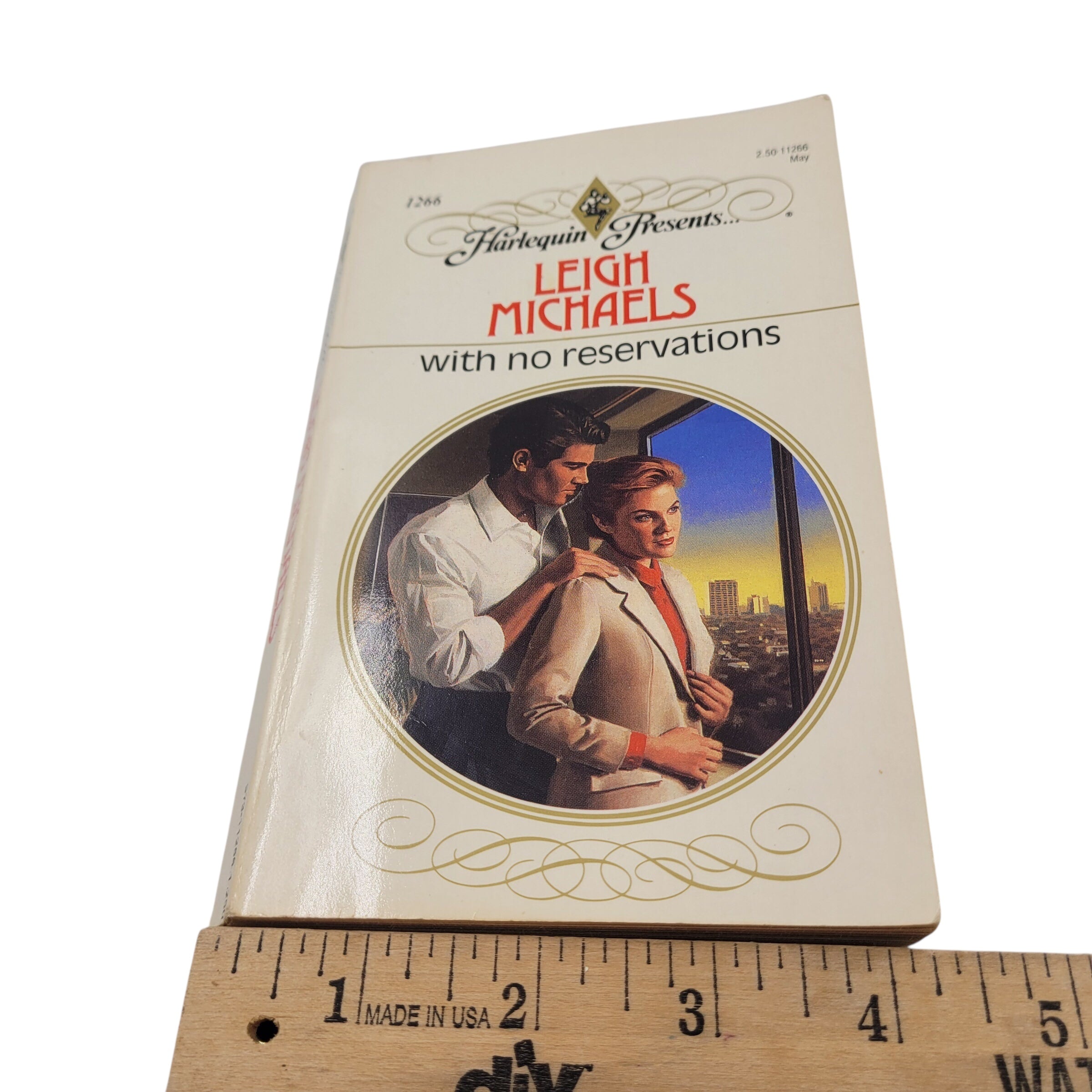 With No Reservations by Leigh Michaels – Harlequin Romance First Edition 1990