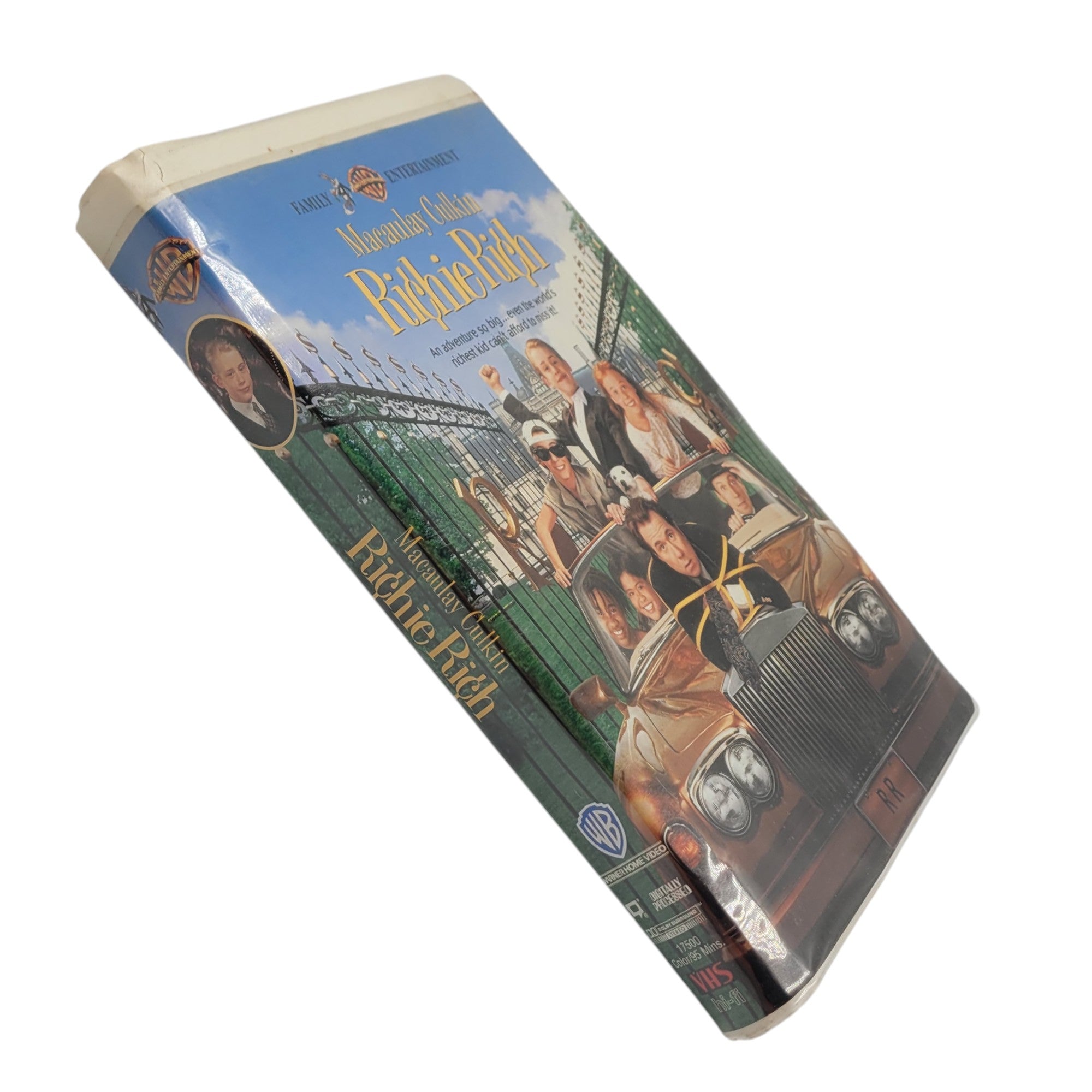 Richie Rich VHS (1994) – Macaulay Culkin Family Comedy – Vintage Collectible