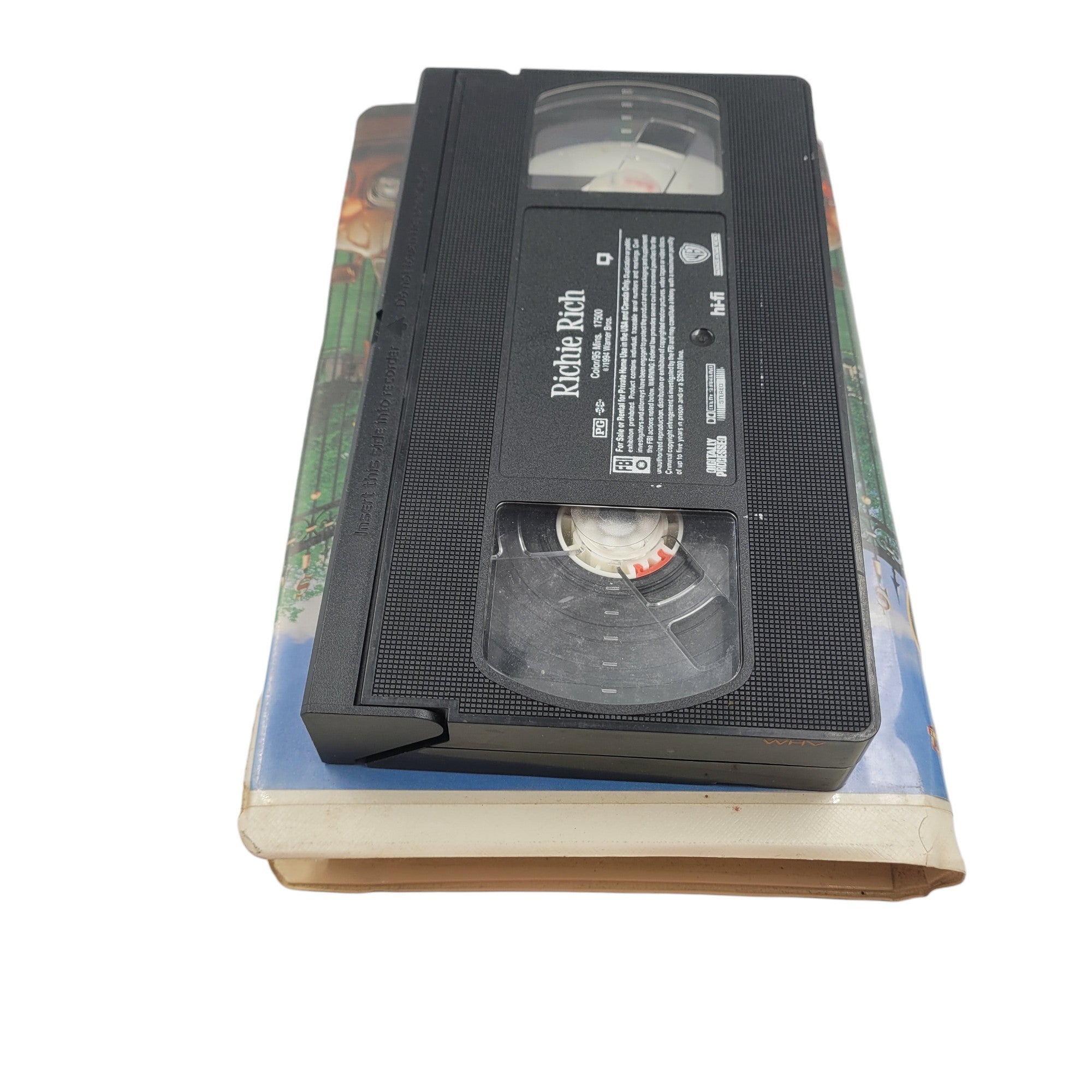 Richie Rich VHS (1994) – Macaulay Culkin Family Comedy – Vintage Collectible