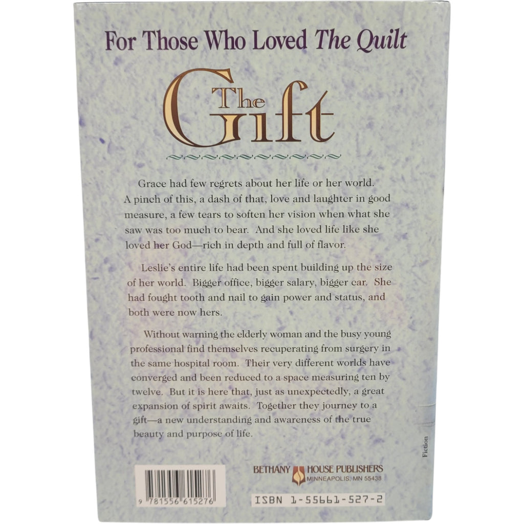 The Gift by T. Davis Bunn – 1994 Hardcover Christian Fiction – Bethany House Vintage