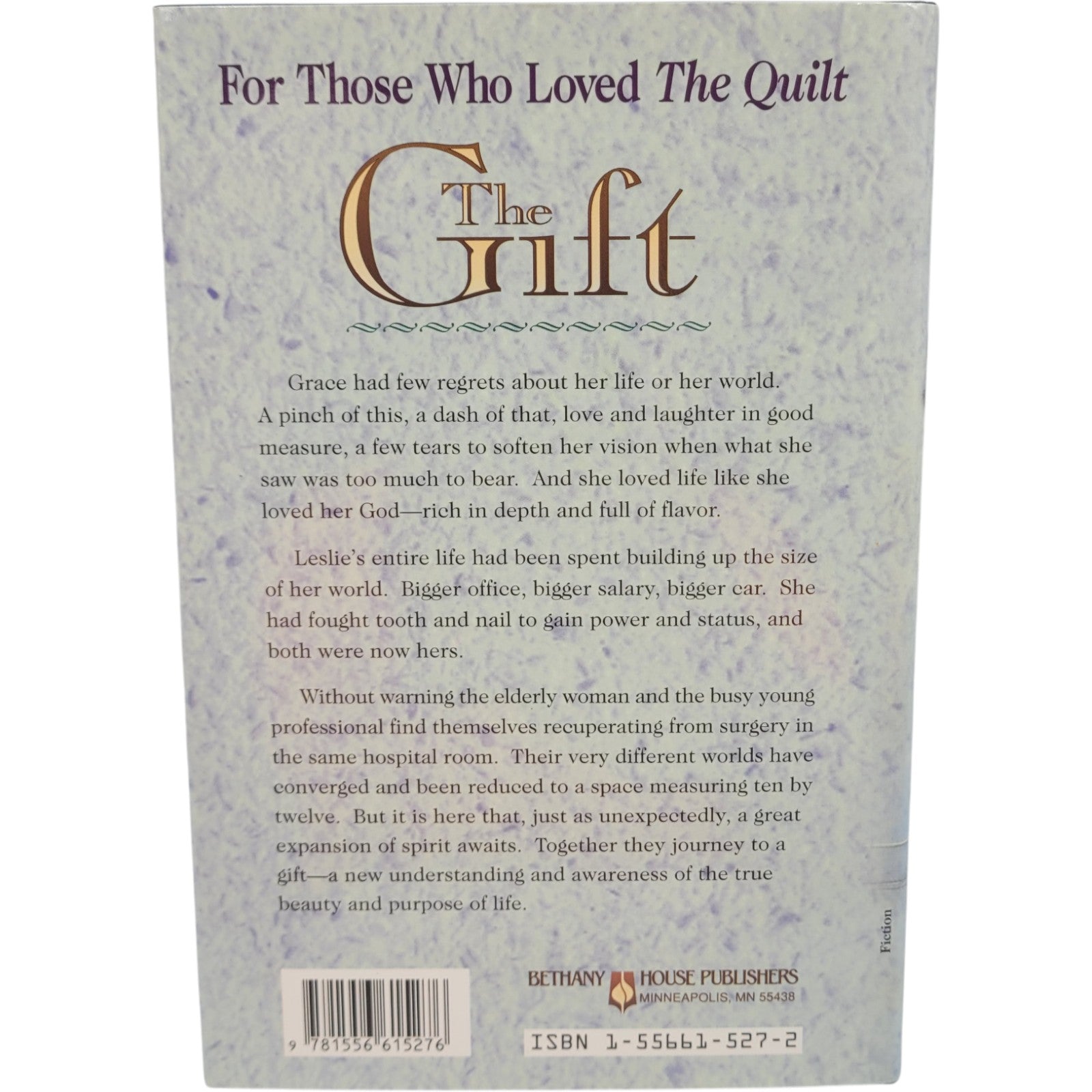 The Gift by T. Davis Bunn – 1994 Hardcover Christian Fiction – Bethany House Vintage