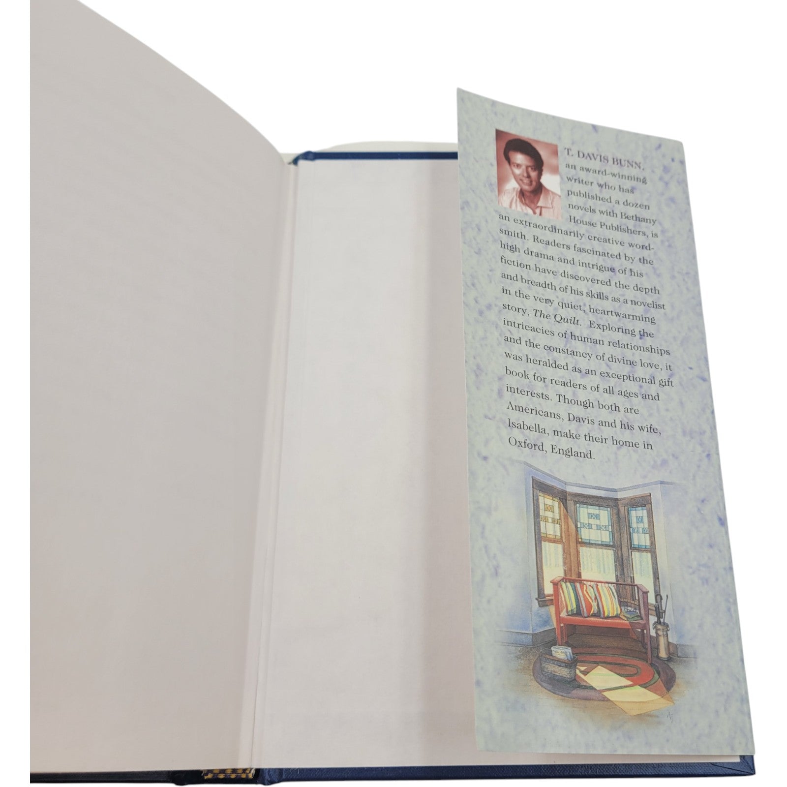 The Gift by T. Davis Bunn – 1994 Hardcover Christian Fiction – Bethany House Vintage