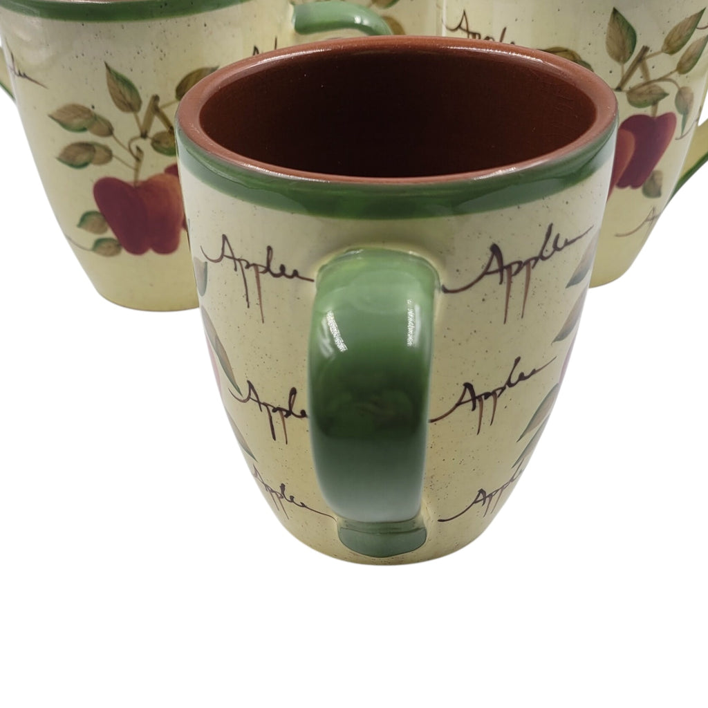 Apple Orchard Collection™ Lot of 6 Ceramic Mugs – Home Interiors Vintage Farmhouse