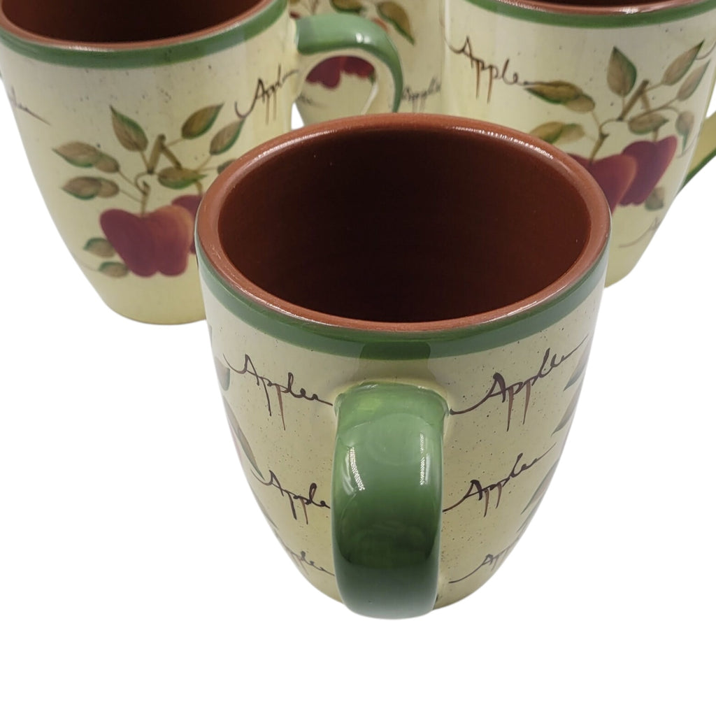 Apple Orchard Collection™ Lot of 6 Ceramic Mugs – Home Interiors Vintage Farmhouse