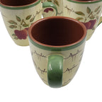 Apple Orchard Collection™ Lot of 6 Ceramic Mugs – Home Interiors Vintage Farmhouse