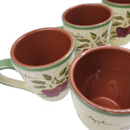 Apple Orchard Collection™ Lot of 6 Ceramic Mugs – Home Interiors Vintage Farmhouse