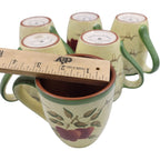Apple Orchard Collection™ Lot of 6 Ceramic Mugs – Home Interiors Vintage Farmhouse