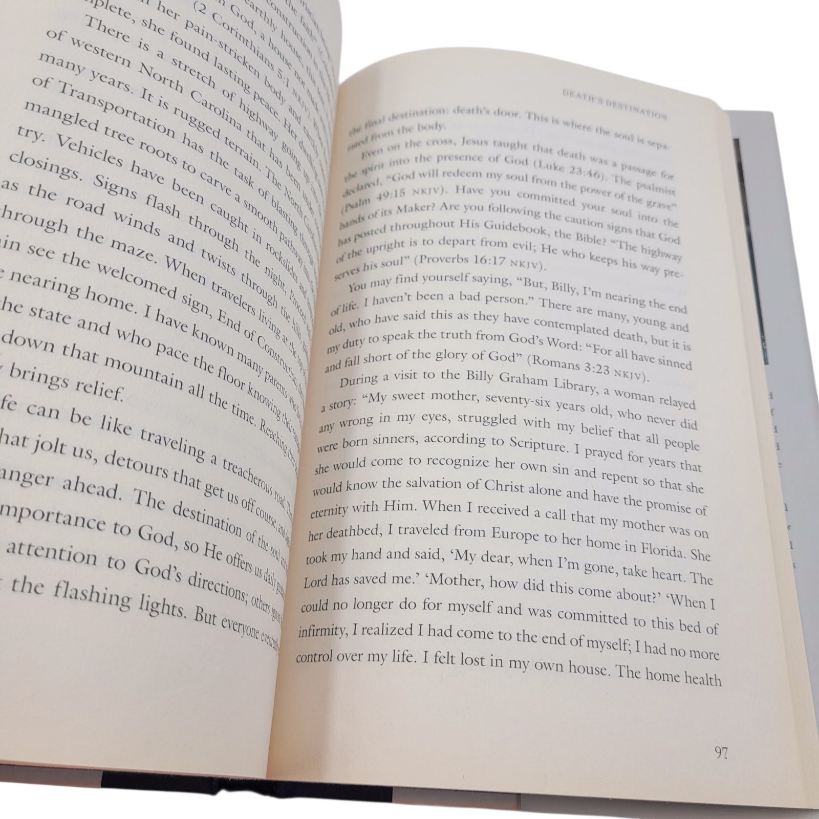 Nearing Home: Life, Faith, and Finishing Well by Billy Graham – Hardcover