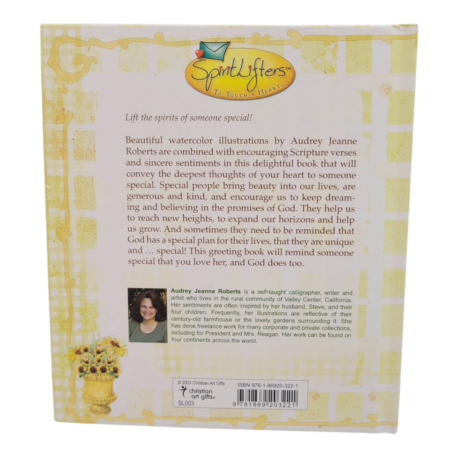Because You're Special – Audrey Jeanne Roberts (2003) | Christian Art Gifts Hardcover | Like New