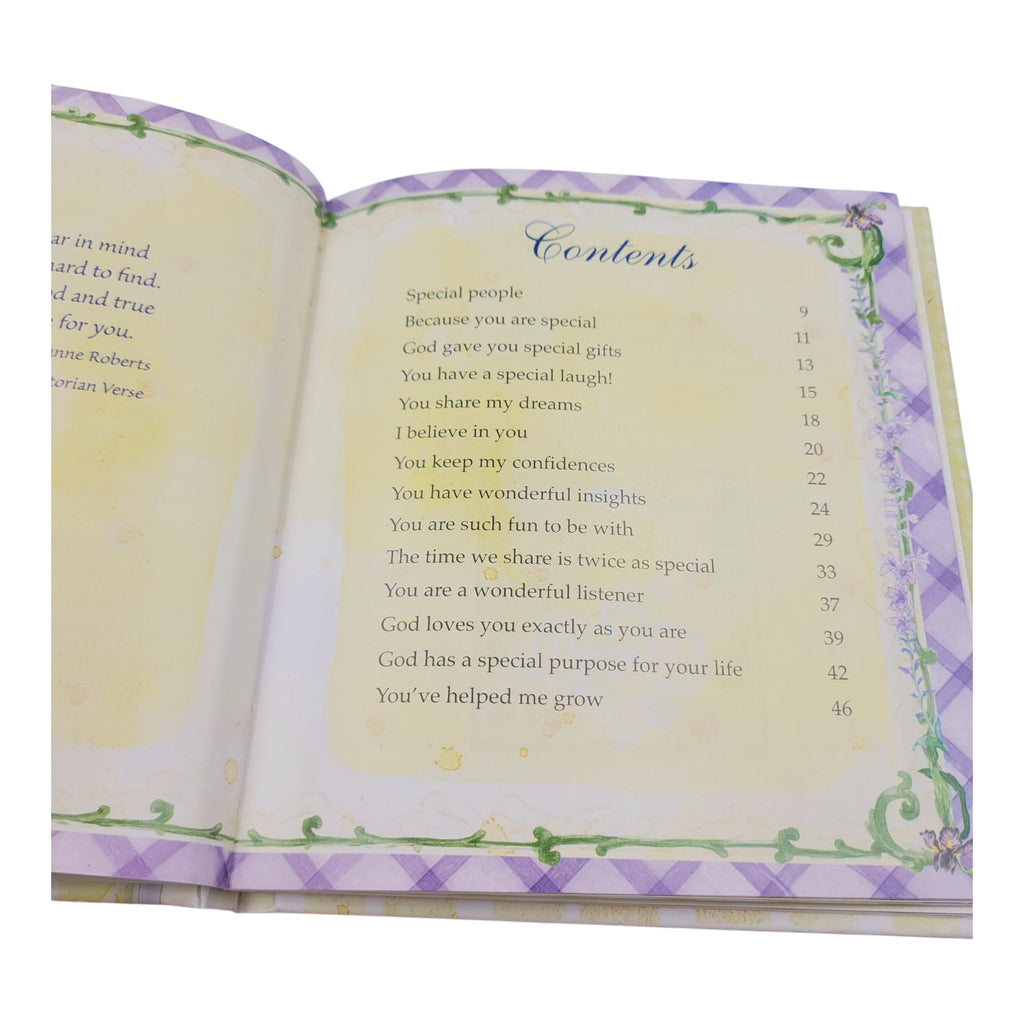 Because You're Special – Audrey Jeanne Roberts (2003) | Christian Art Gifts Hardcover | Like New