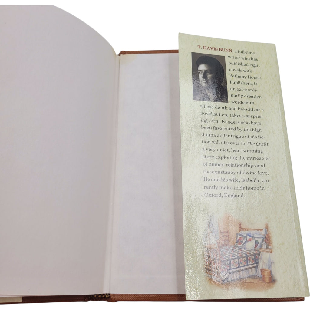 The Quilt by T. Davis Bunn – 1993 Hardback – Bethany House – Christian Fiction