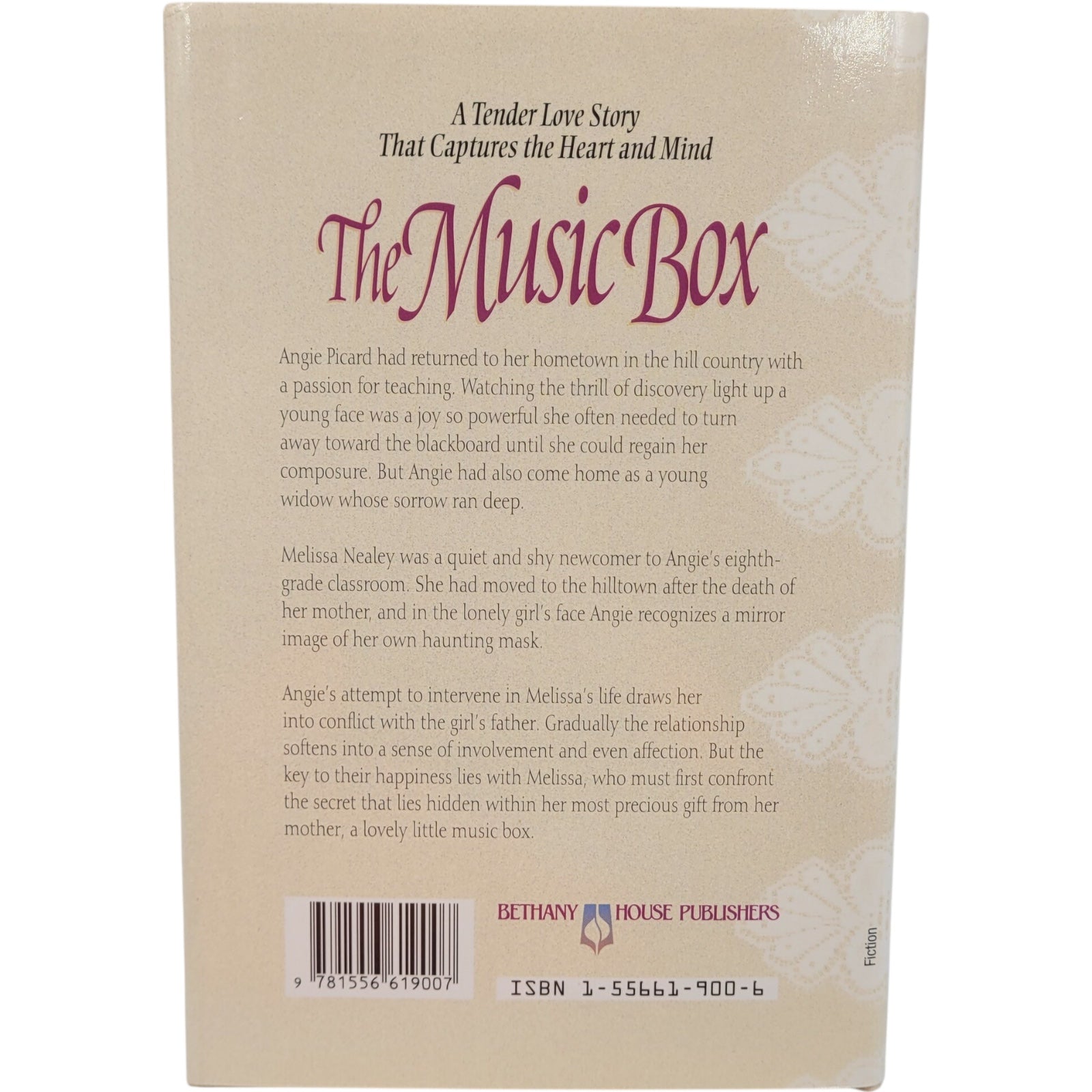 The Music Box by T. Davis Bunn – Vintage Hardback | Bethany House Fiction