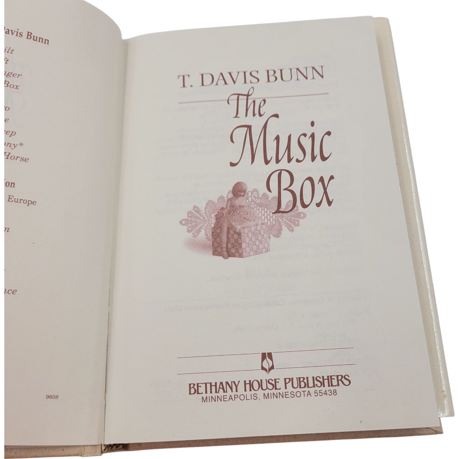 The Music Box by T. Davis Bunn – Vintage Hardback | Bethany House Fiction