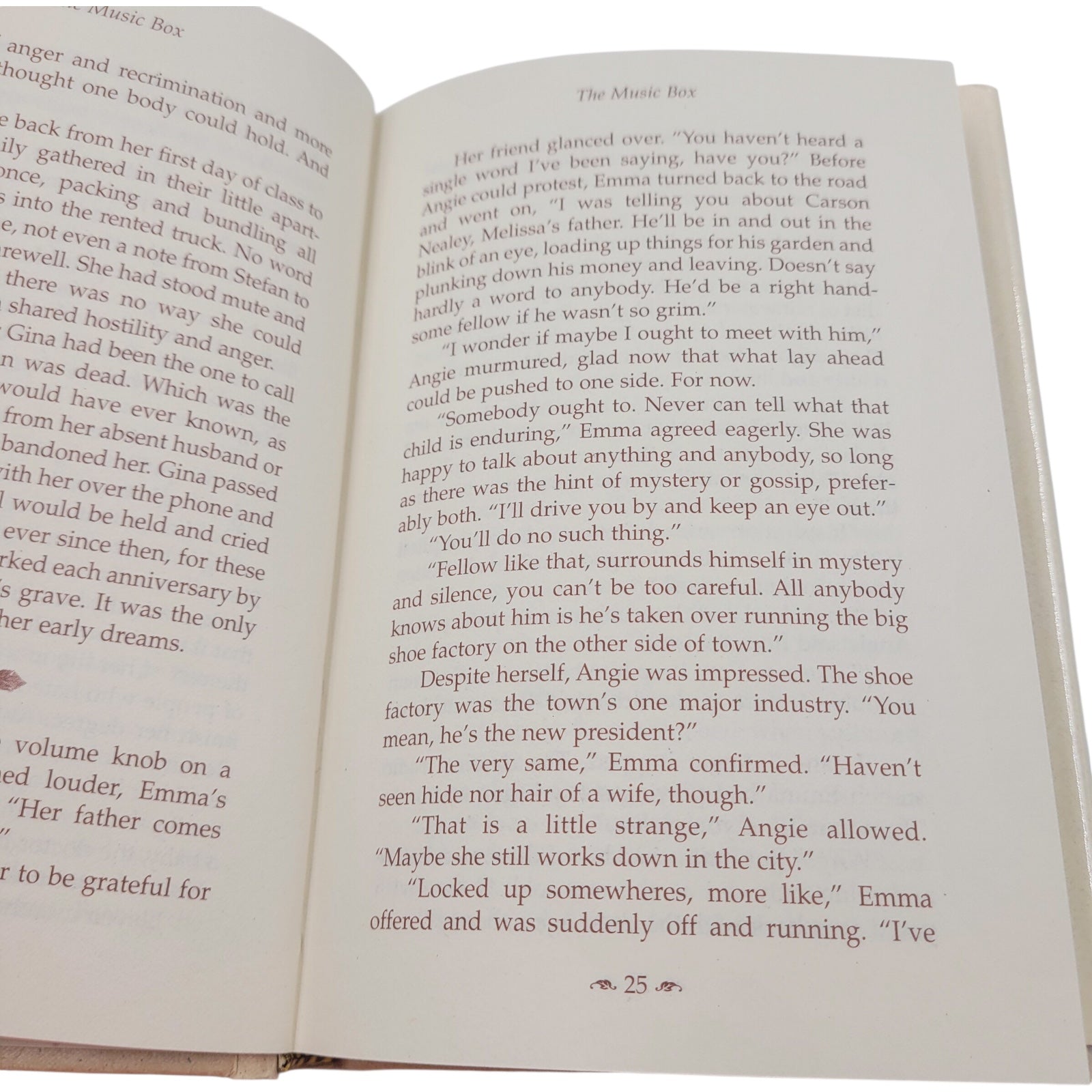 The Music Box by T. Davis Bunn – Vintage Hardback | Bethany House Fiction