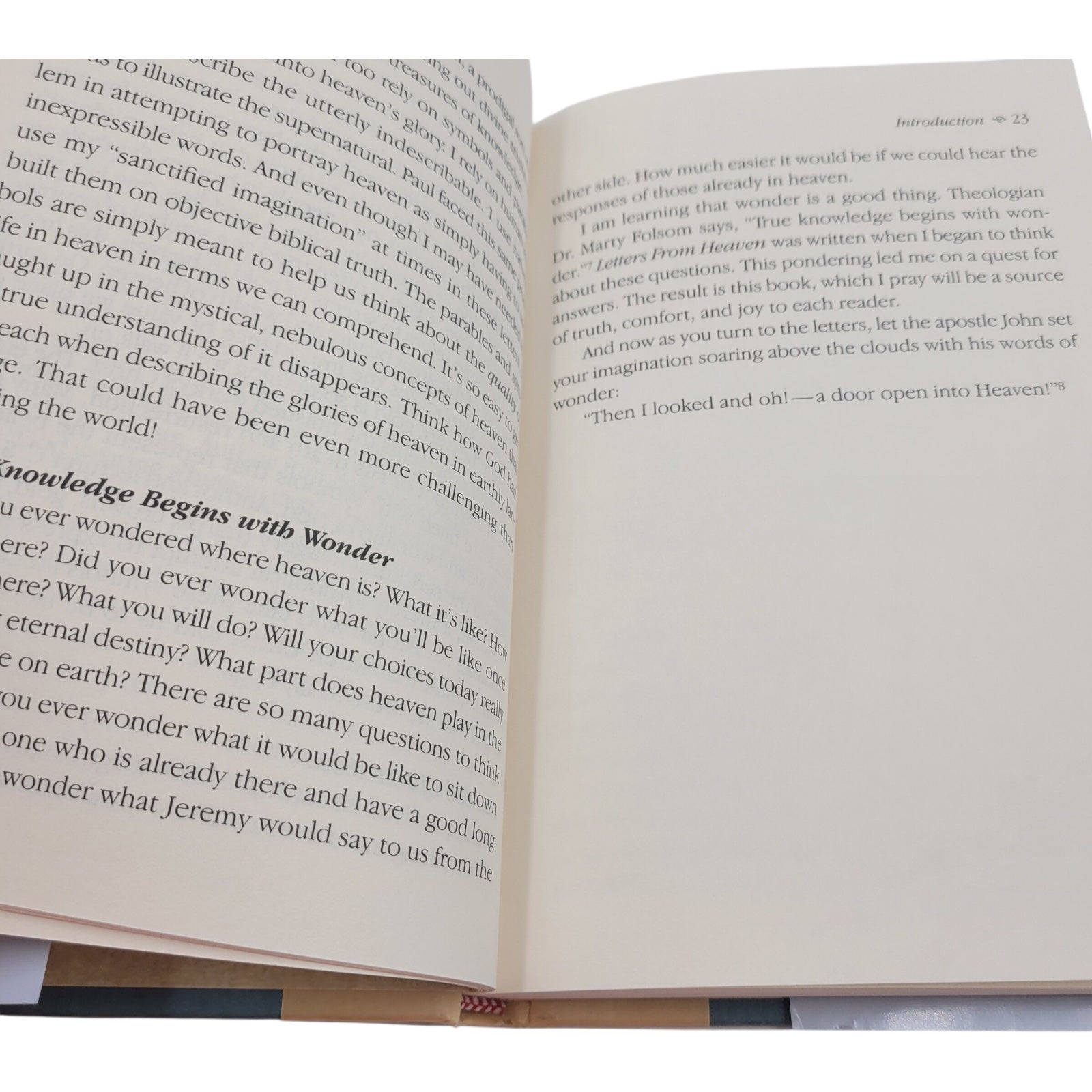 Letters from Heaven by Hope MacDonald – Foreword by J.I. Packer – Vintage