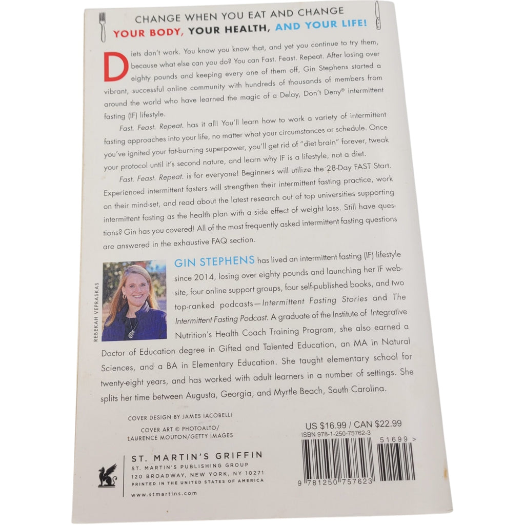 Fast. Feast. Repeat. by Gin Stephens – Intermittent Fasting Wellness Guide