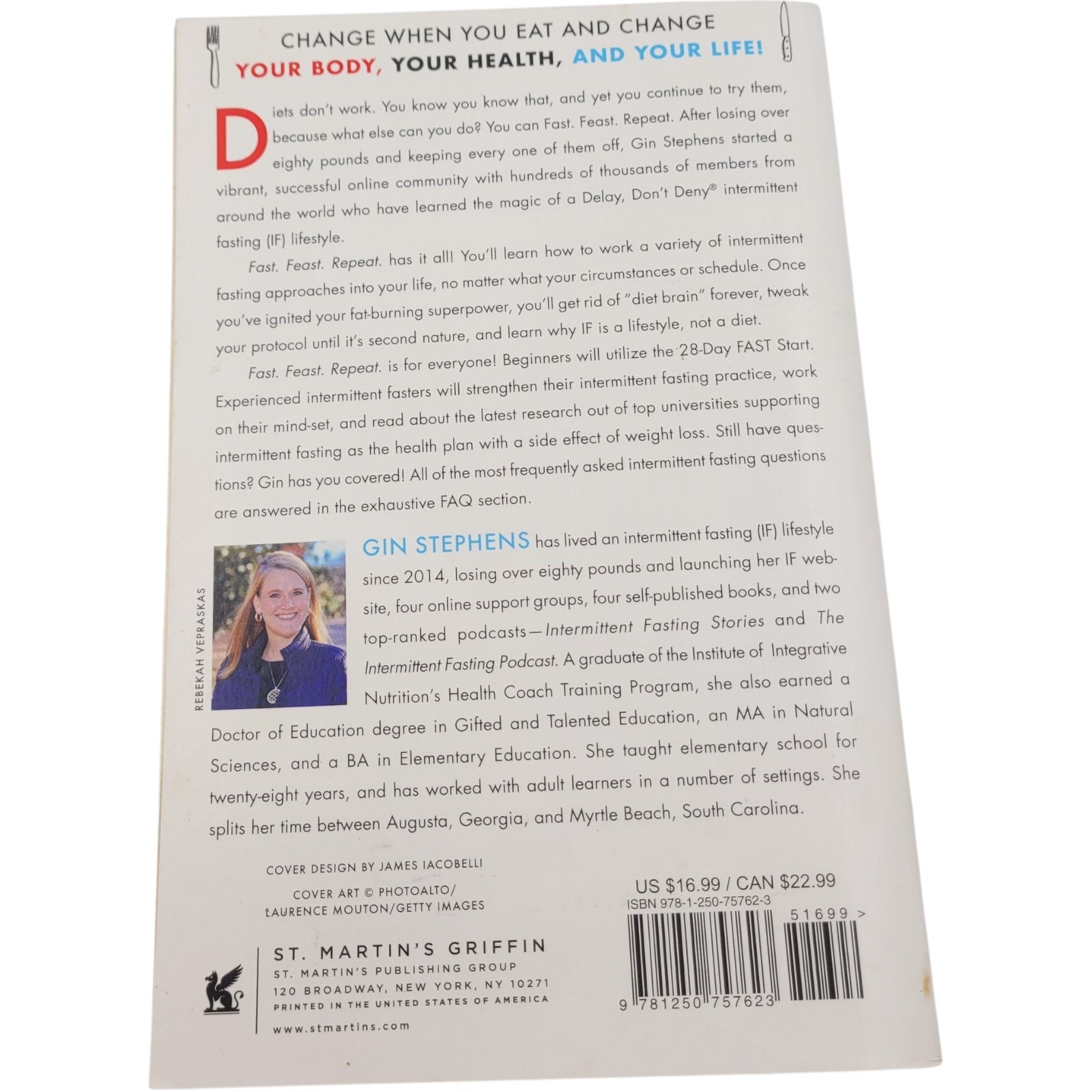 Fast. Feast. Repeat. by Gin Stephens – Intermittent Fasting Wellness Guide