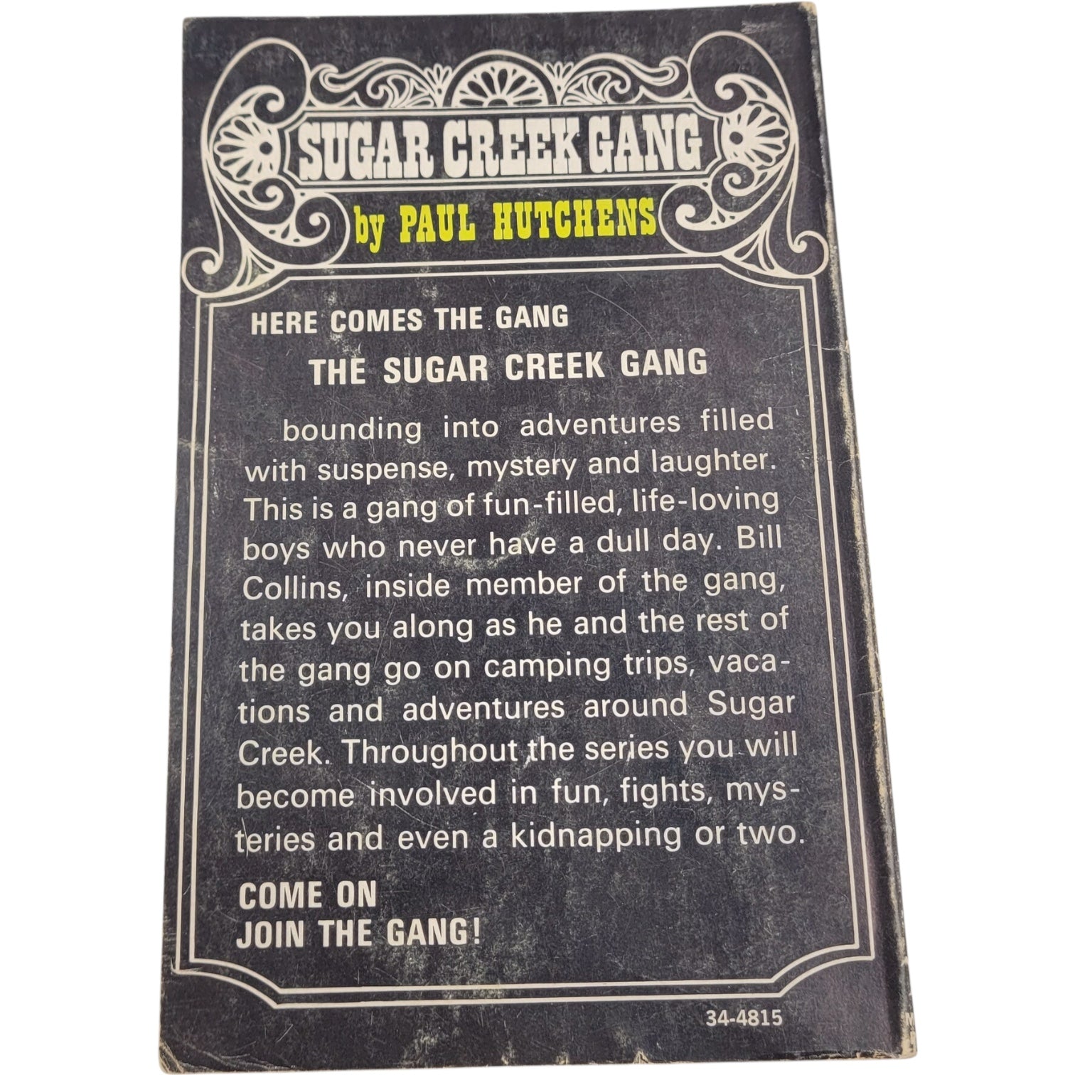Sugar Creek Gang: The Thousand Dollar Fish – 1948 Moody Press Vintage Paperback