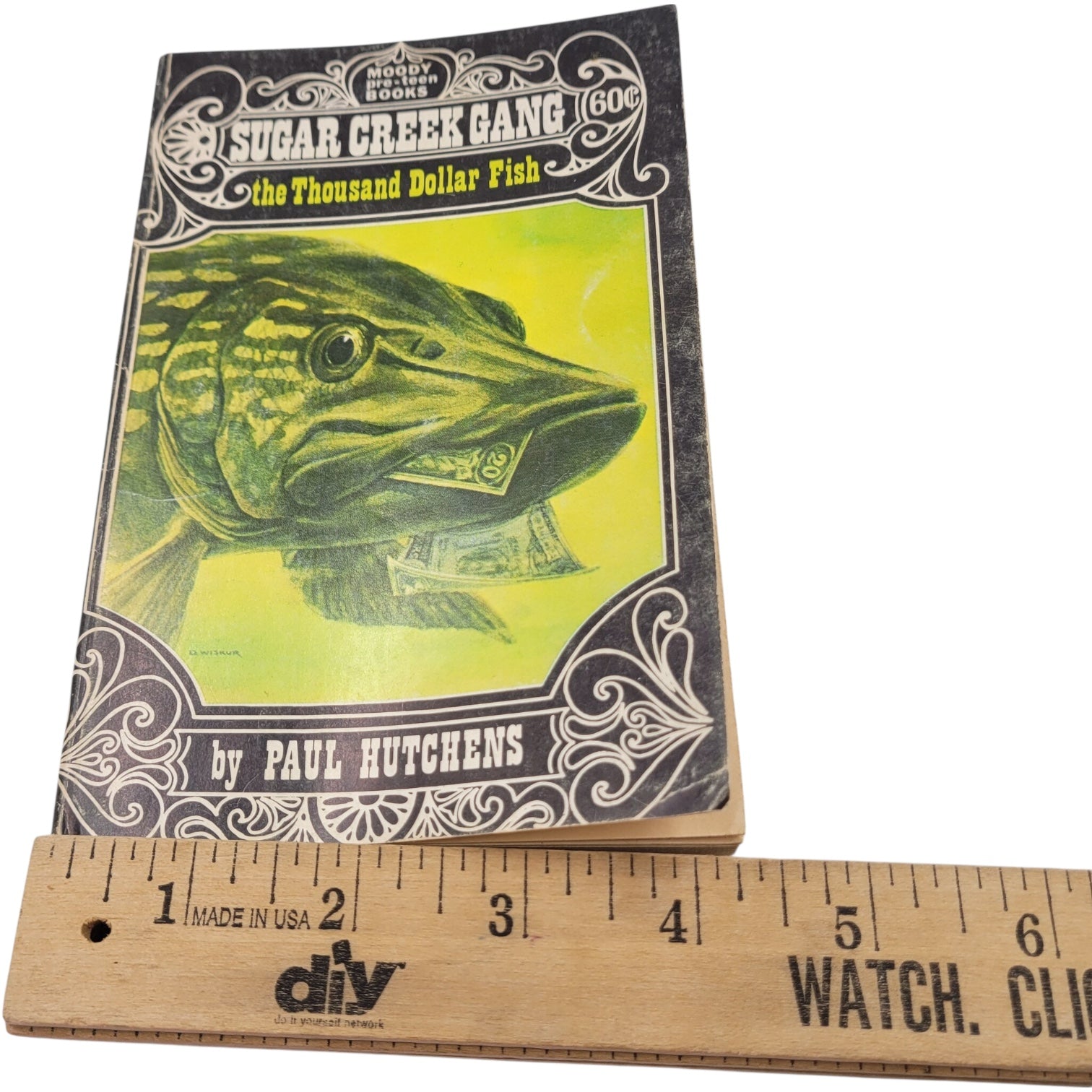 Sugar Creek Gang: The Thousand Dollar Fish – 1948 Moody Press Vintage Paperback