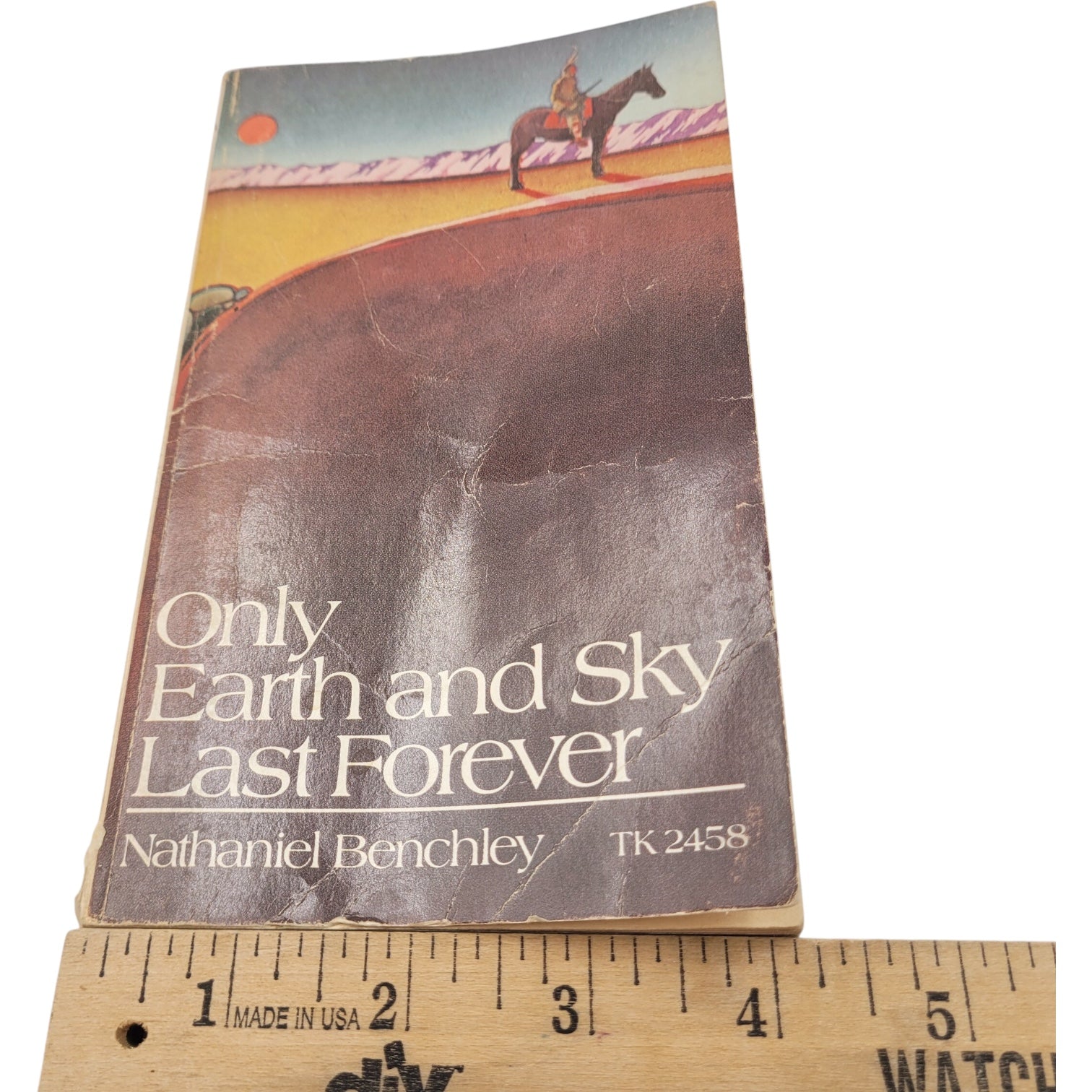 Only Earth and Sky Last Forever by Nathaniel Benchley – 1973 Vintage Paperback
