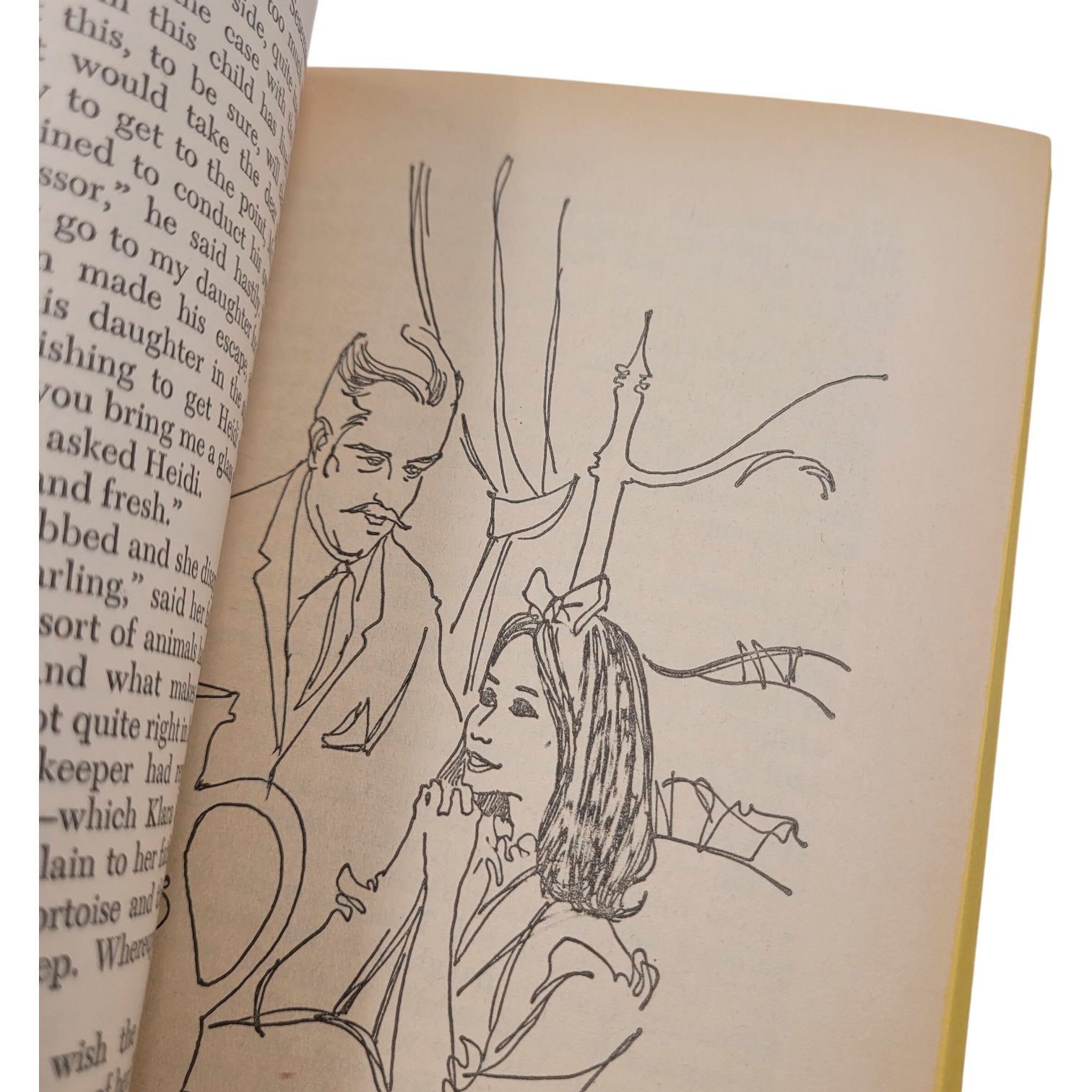 Heidi by Johanna Spyri – 1969 Scholastic Paperback – Illustrated Vintage Classic