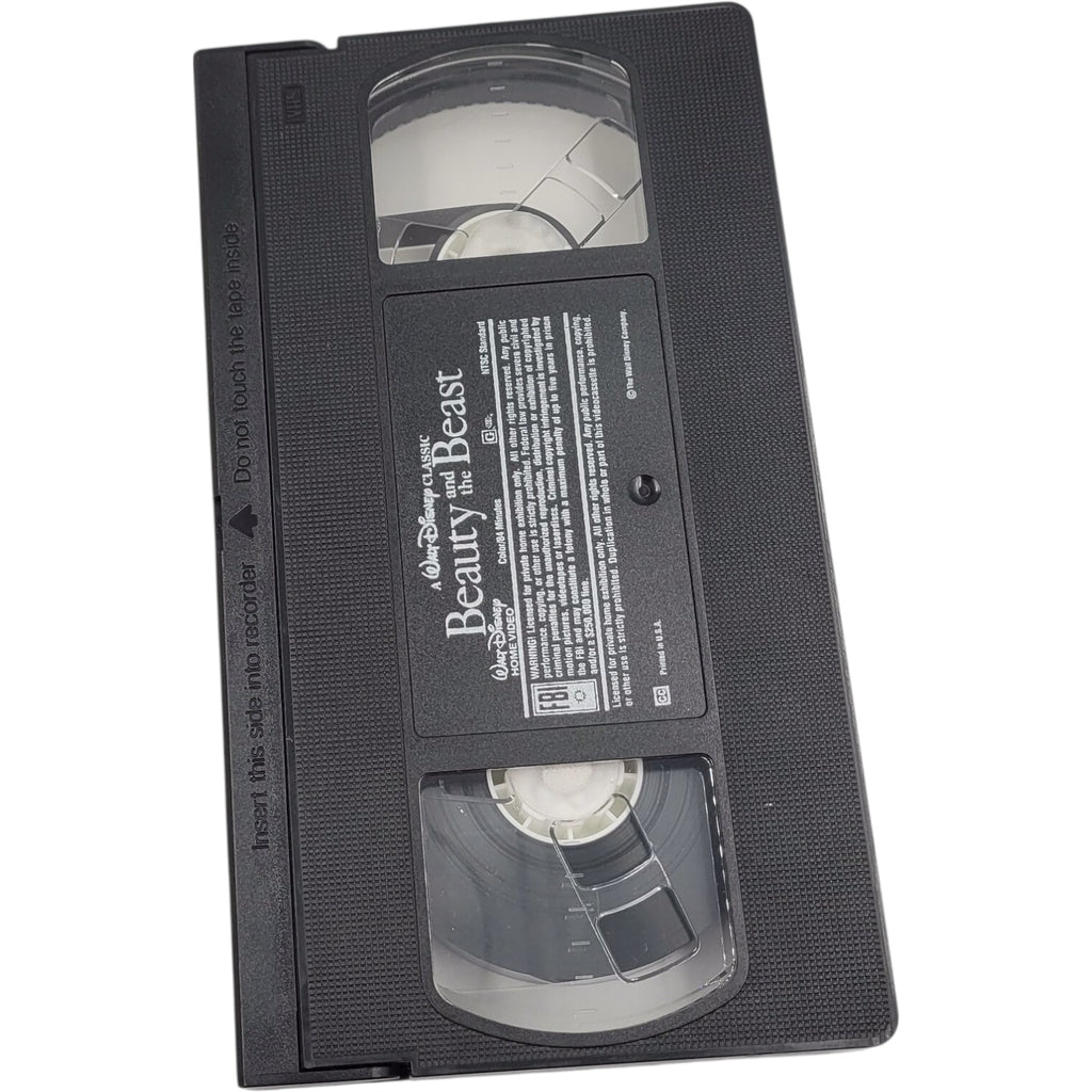 Vintage Disney Beauty and the Beast VHS – Walt Disney Home Video Classic