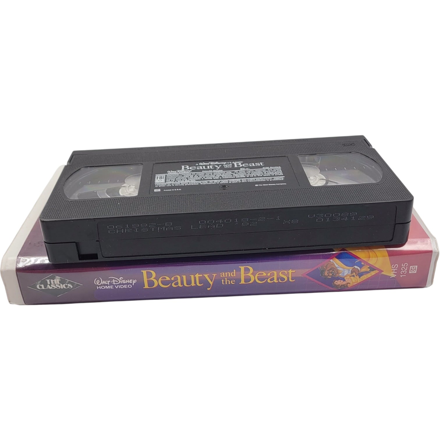 Vintage Disney Beauty and the Beast VHS – Walt Disney Home Video Classic