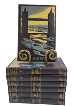 Lands and Peoples: The World in Color – 7 Volume Set – Grolier Society, Mid-Century Illustrated Geography